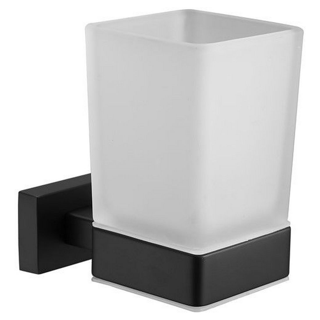 Изображение товара Стакан для зубных щеток BELZ 00313077 подвесной нержавеющая сталь цвет черный