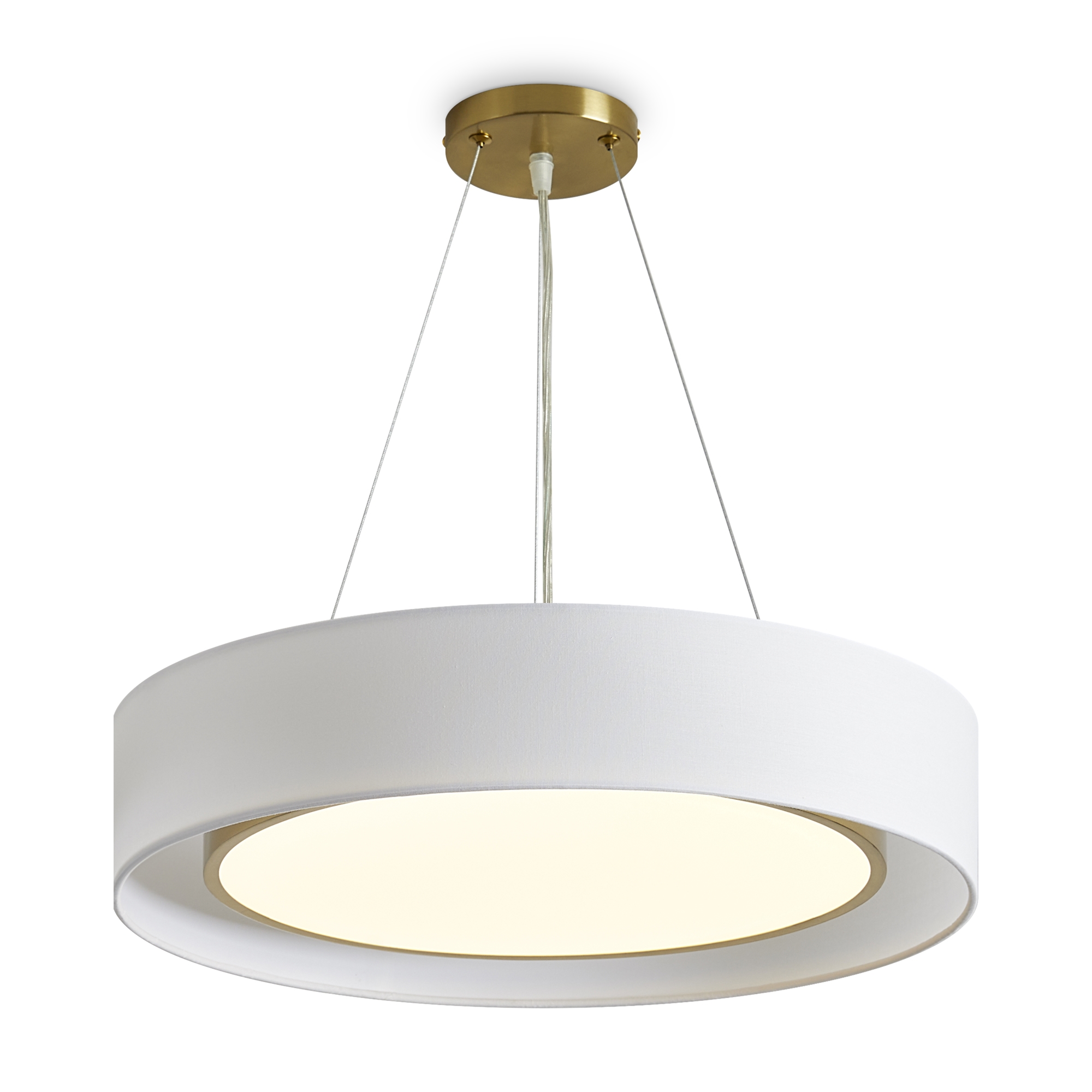 Изображение товара Светильник подвесной Freya Cozy Fr6170pl-l52bs 18 м² теплый белый латунь