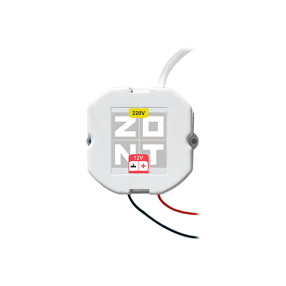 Изображение товара Блок питания Zont в подрозетник 12V/220 ML00006216