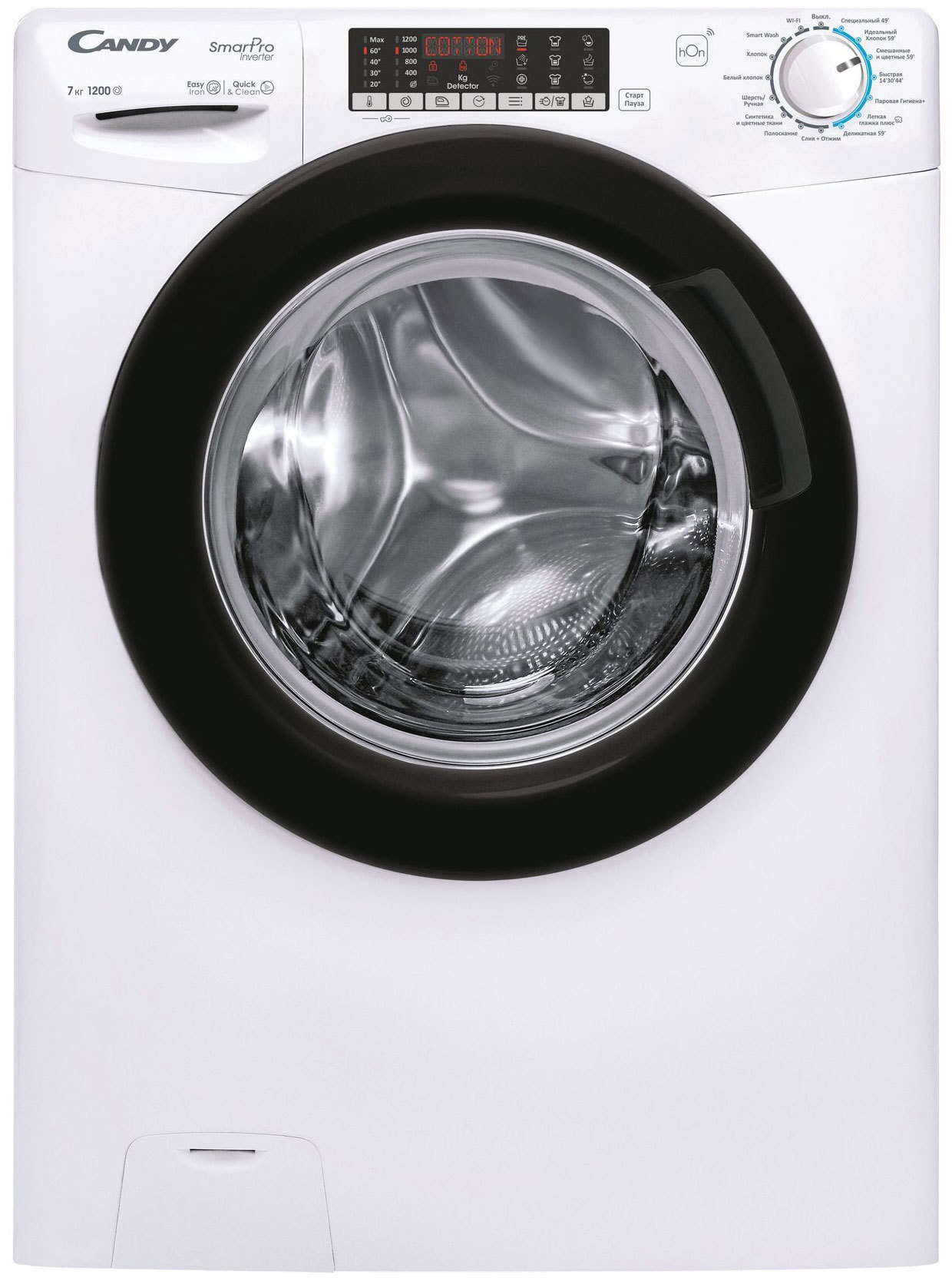 Изображение товара Стиральная машина Candy Smart Pro Inverter Cso4 276Twmb-07 60x85x40 см 7 кг цвет белый