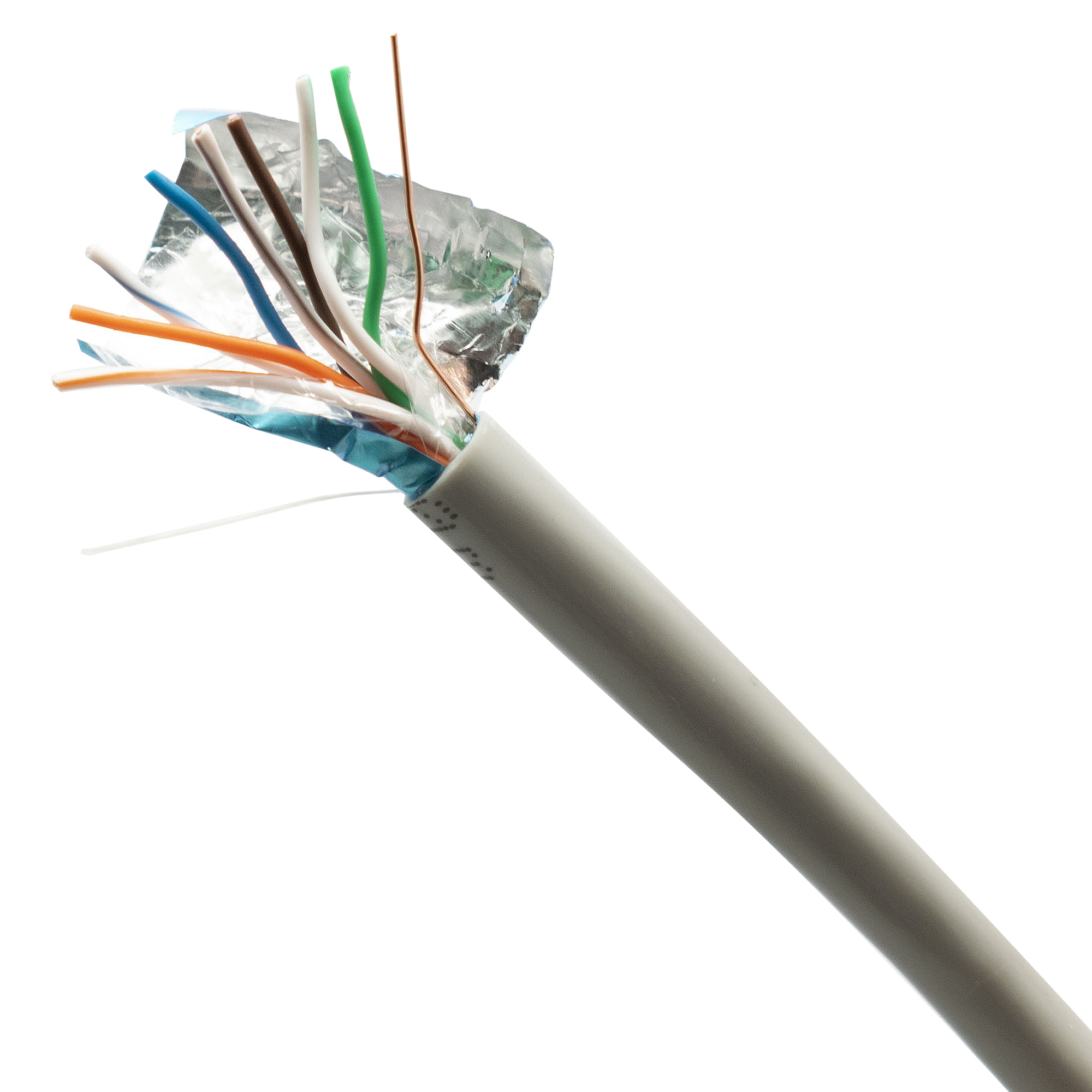 Изображение товара Кабель Oxion FTP Cat 5е 26AWG медь 40 м колпачок 4 шт коннектор RJ-45 4 шт.