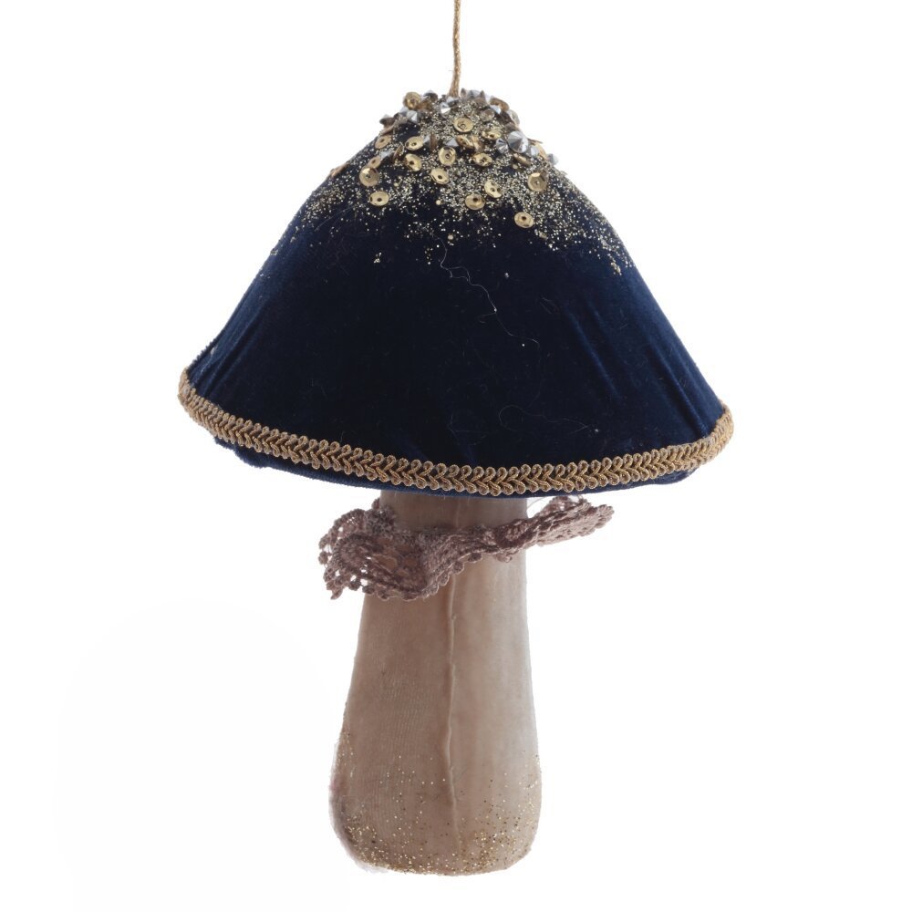 Изображение товара Елочная игрушка 806810 17 см x 12 см синий