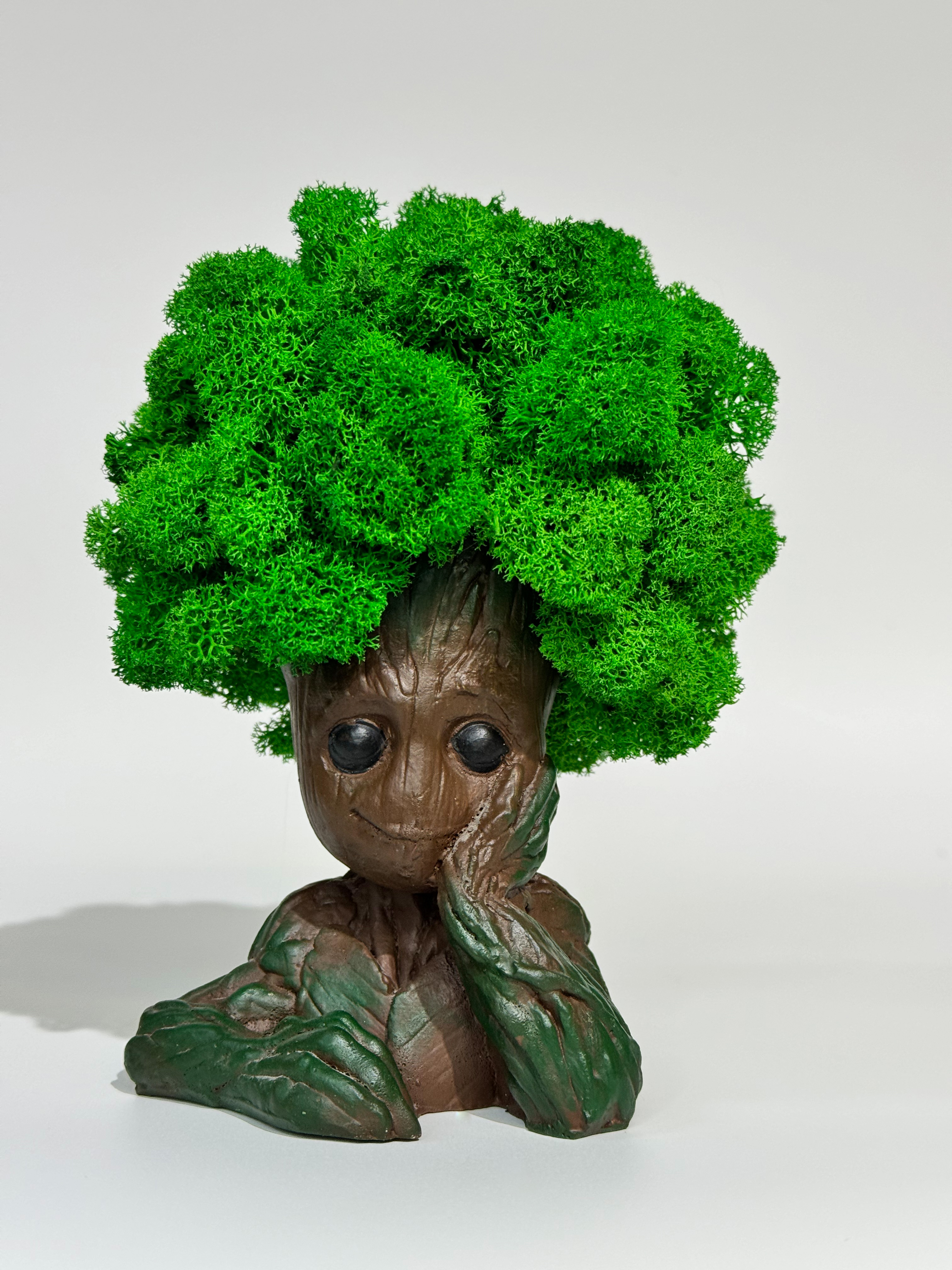 Изображение товара Кашпо гипсовое Floral Грут Коричневый