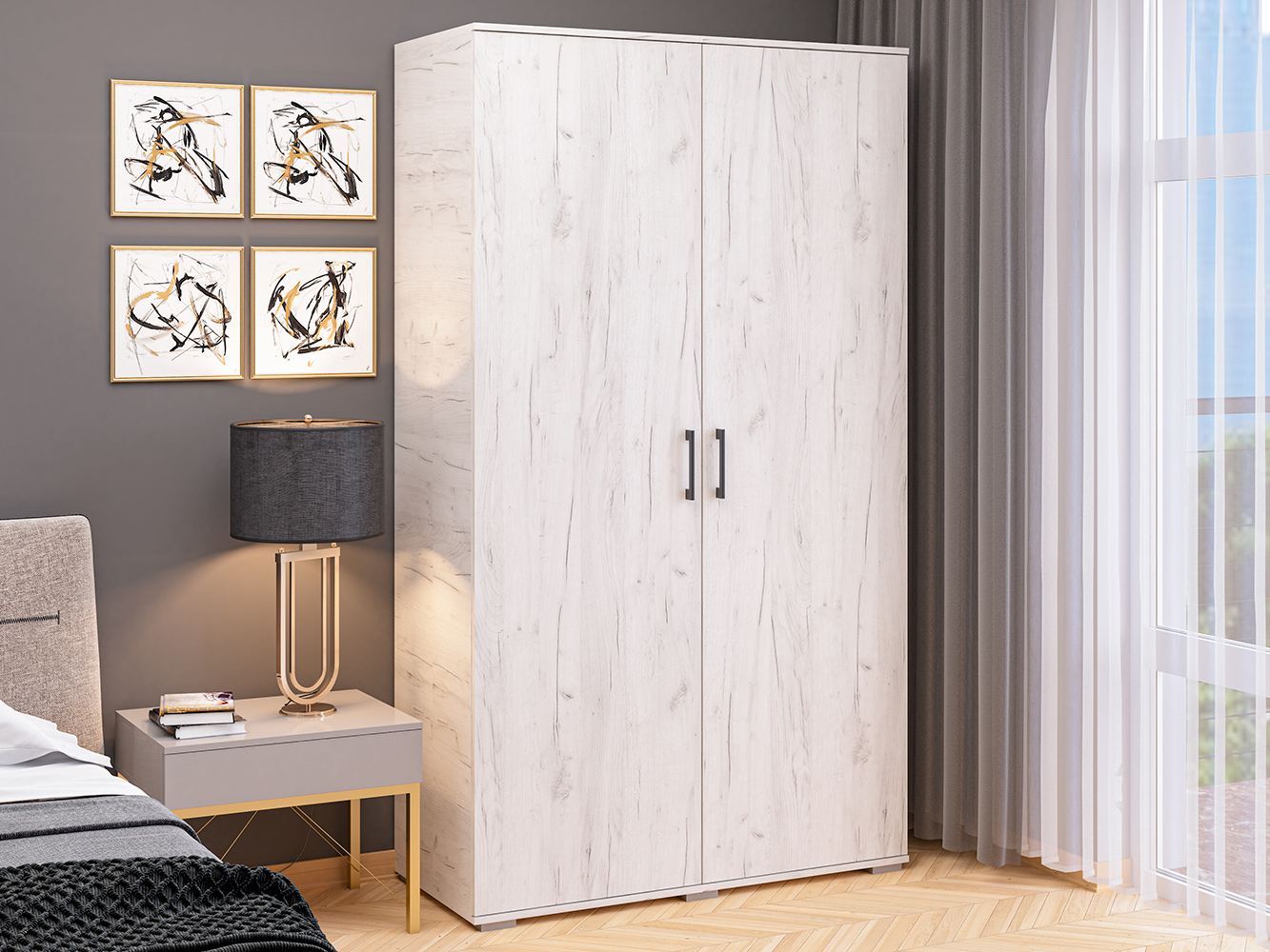 Изображение товара Шкаф распашной Пирамида ШОН-20 кр.св 120x210 см