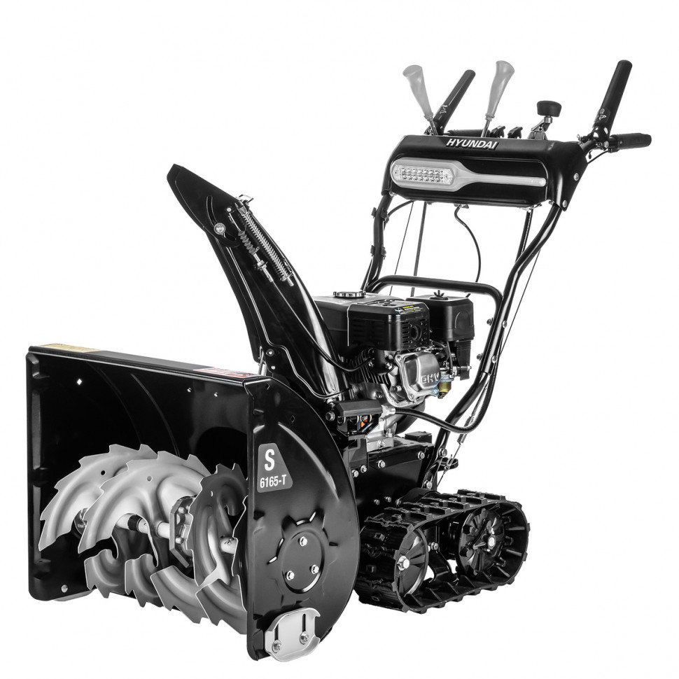 Изображение товара Снегоуборщик бензиновый Hyundai S 6165-T с мощным двигателем 6.5 л.с.