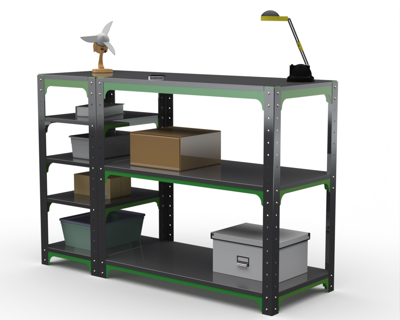 Изображение товара Стол-верстак Metalex Kit 204075 950x1200x600 мм, максимальная нагрузка до 260 кг