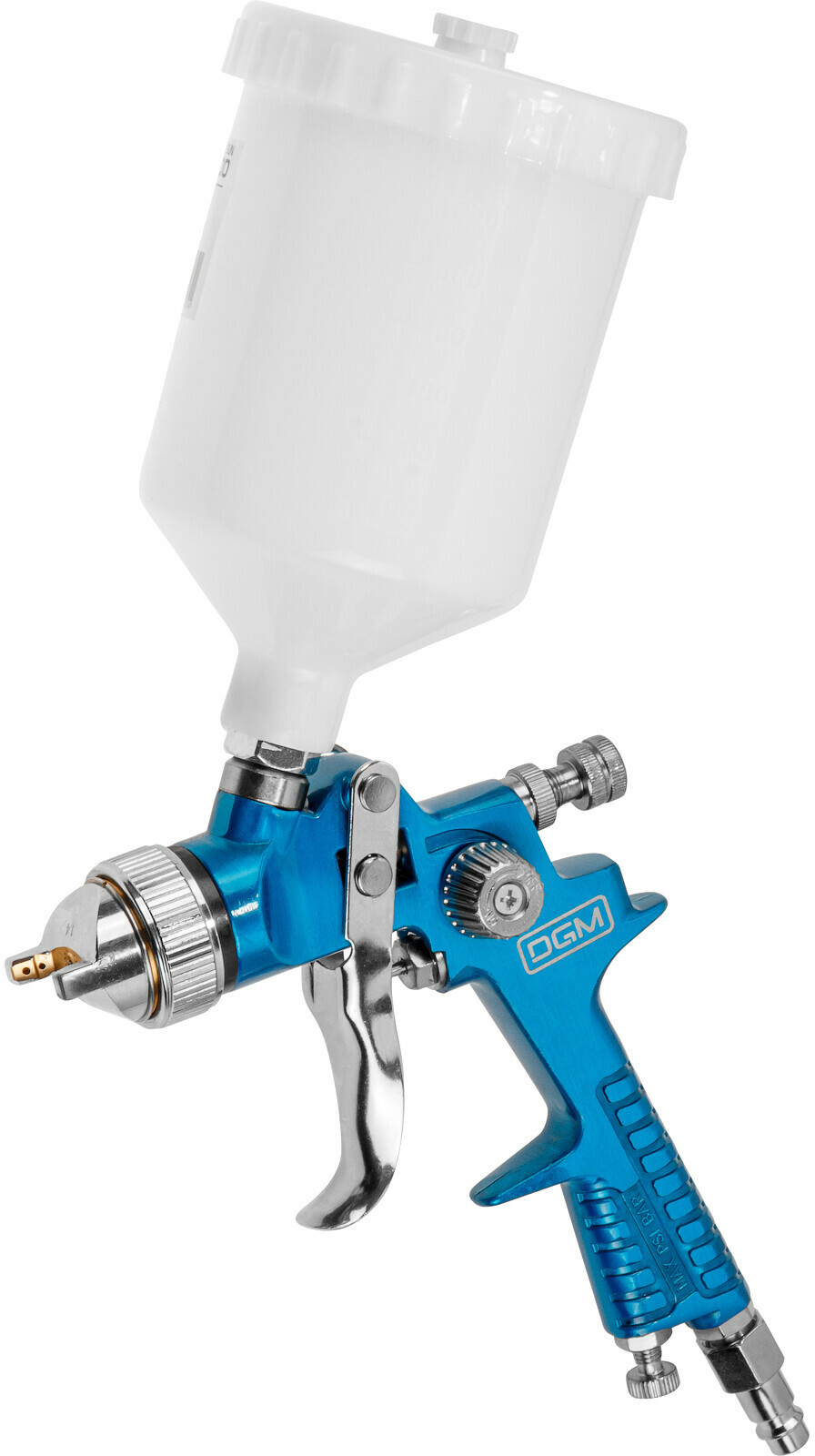 Изображение товара Краскопульт пневматический Dgm Air Gun 800 DG4016-3 HVLP верхний бак 180 л/мин 600 мл