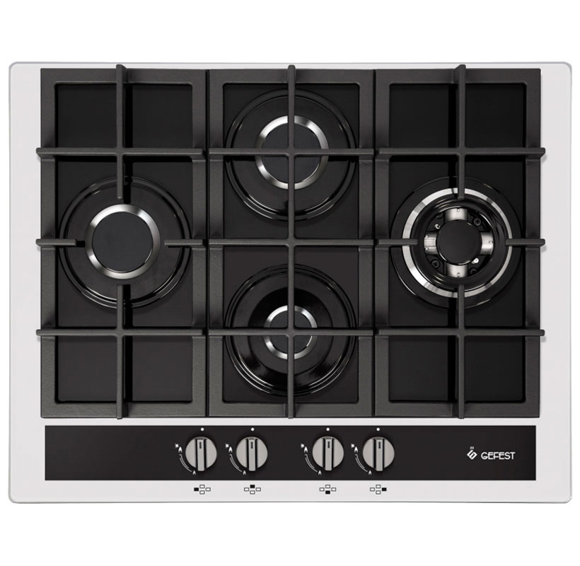 Изображение товара Газовая варочная панель Gefest ПВГ 2231-01 Р2 67 см 4 конфорки черная