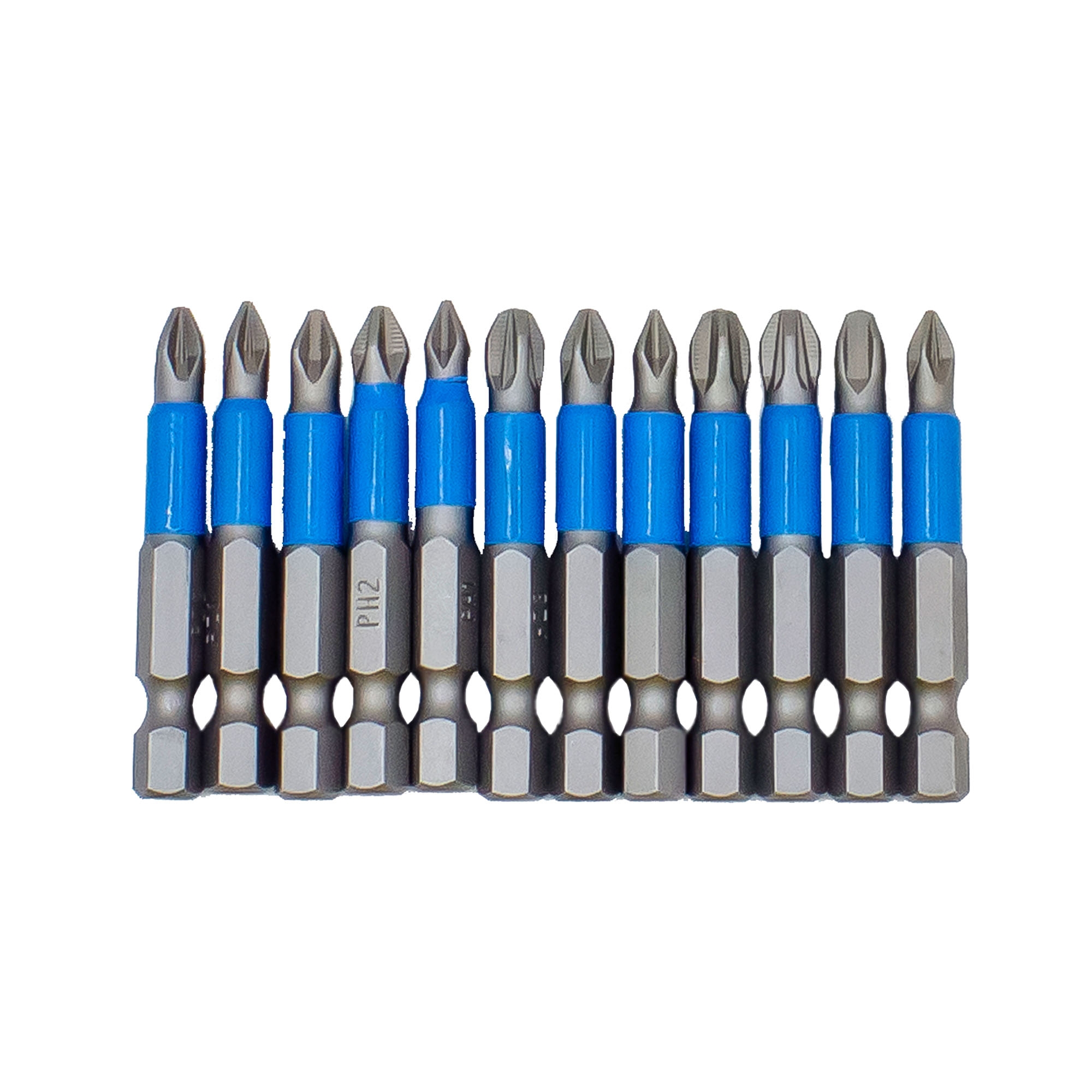 Изображение товара Набор бит TURBOSKY BS2-12 12 шт инструментальная сталь S2 кейс