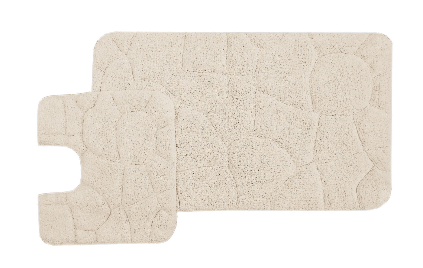 Изображение товара Коврик для ванной комнаты SOFI DE MARKO КВ-Мр5-НБ 100x60см цвет бежевый