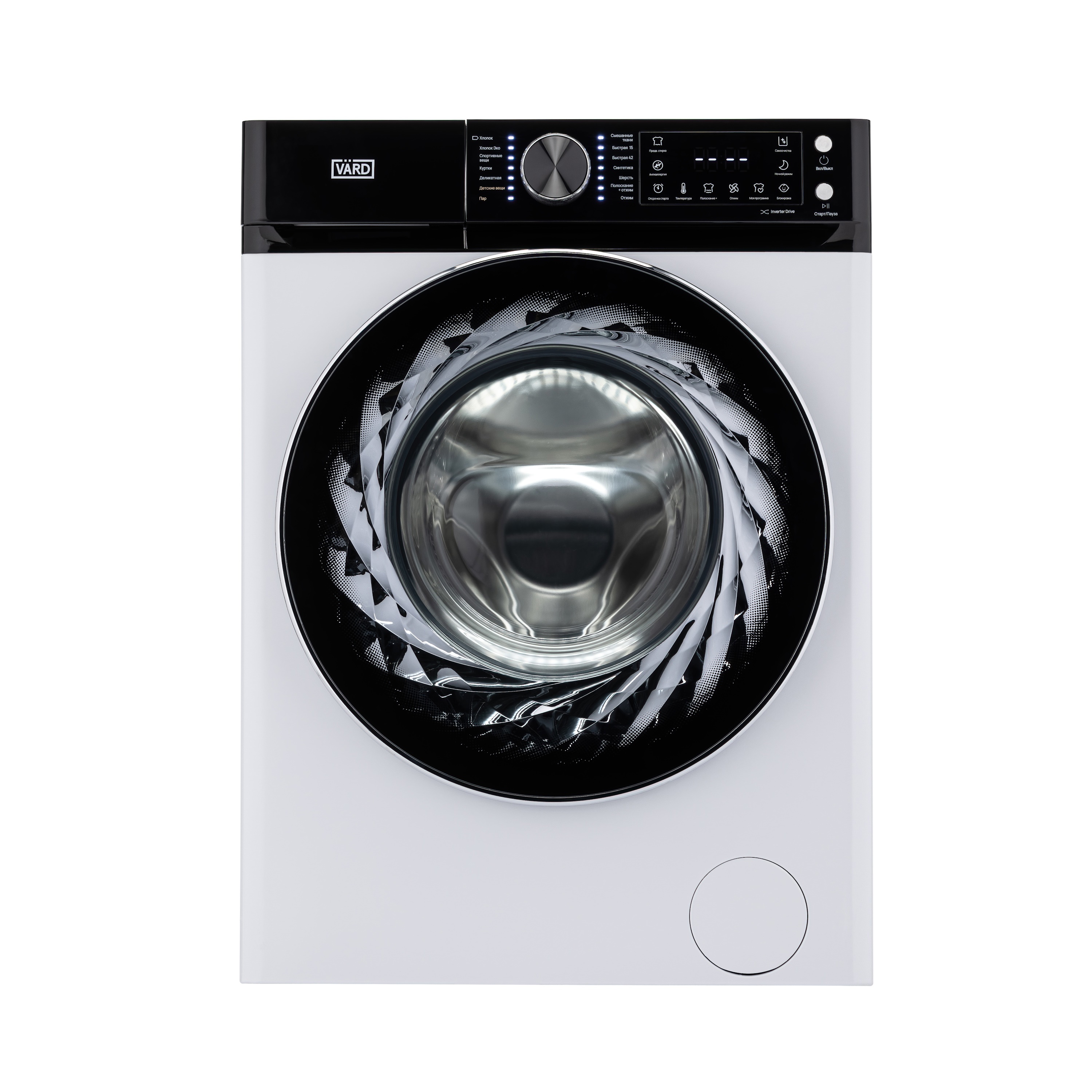 Изображение товара Стиральная машина Vard Vwf314 59.5x85x60 см 10 кг цвет белый