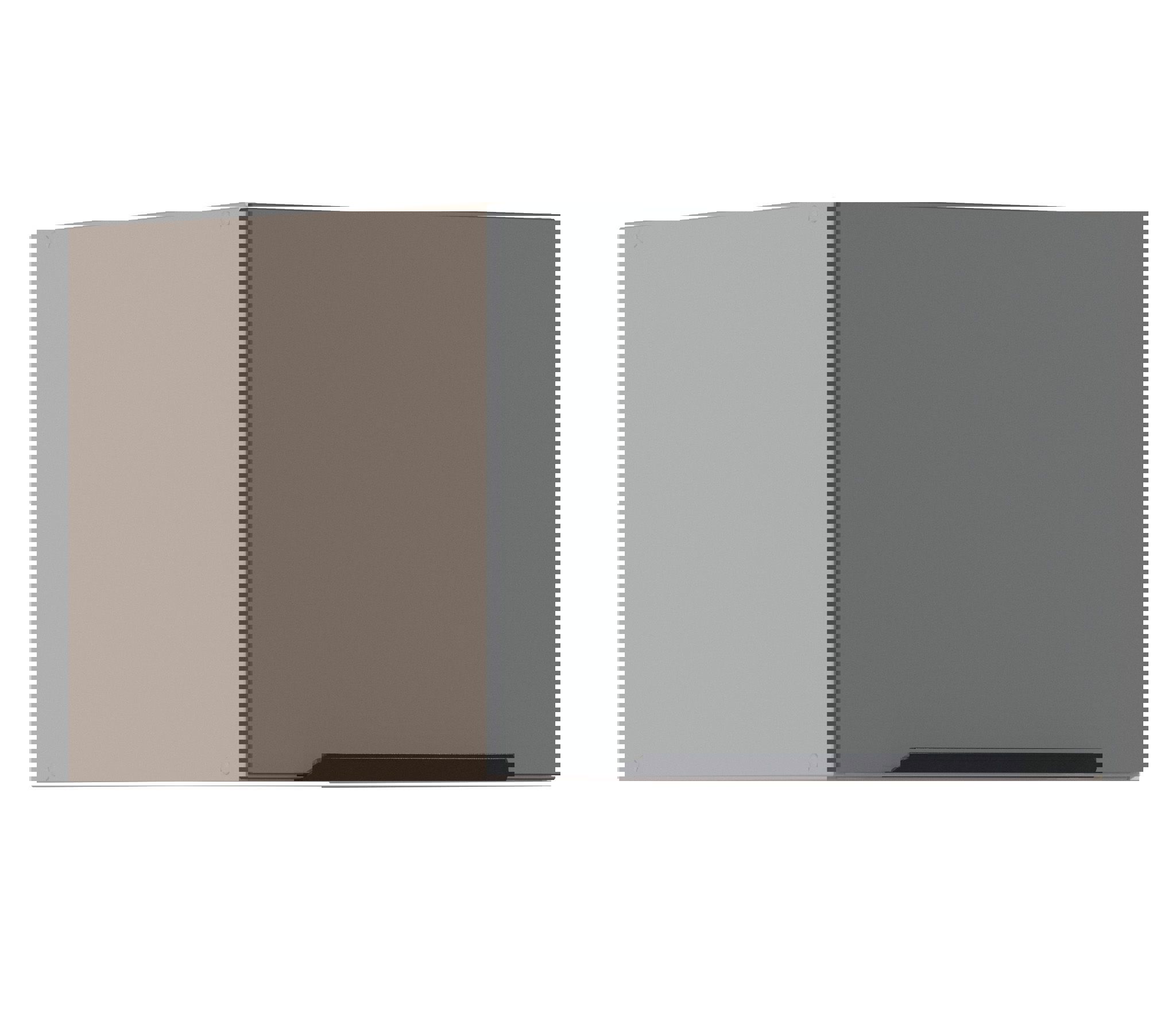 Изображение товара Модуль Регина Столплит 45x36x56 см навесной шкаф с полкой из ЛДСП серый