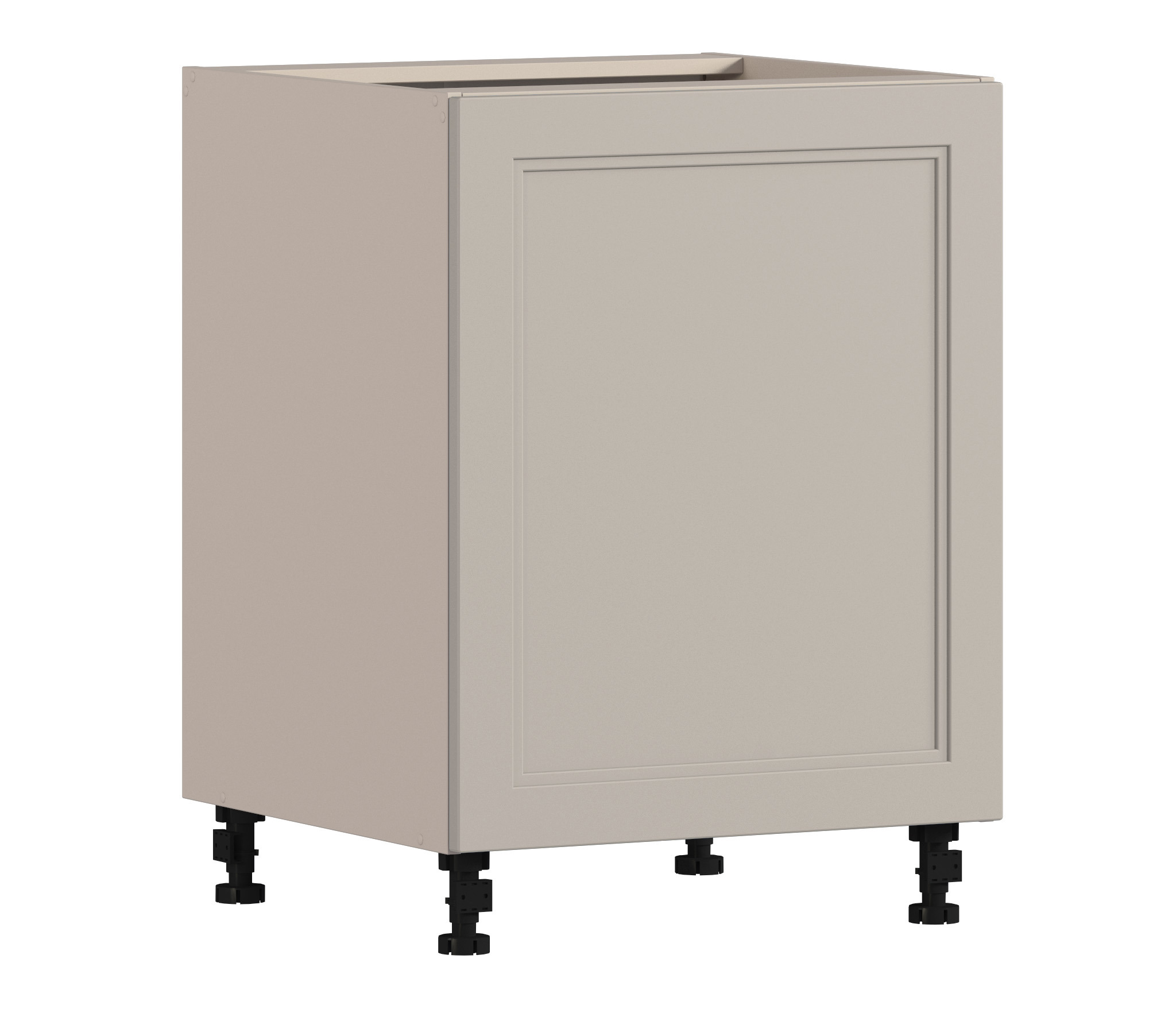 Изображение товара Напольный шкаф Регина Столплит 60x82x56 см бежевый МДФ ЛДСП