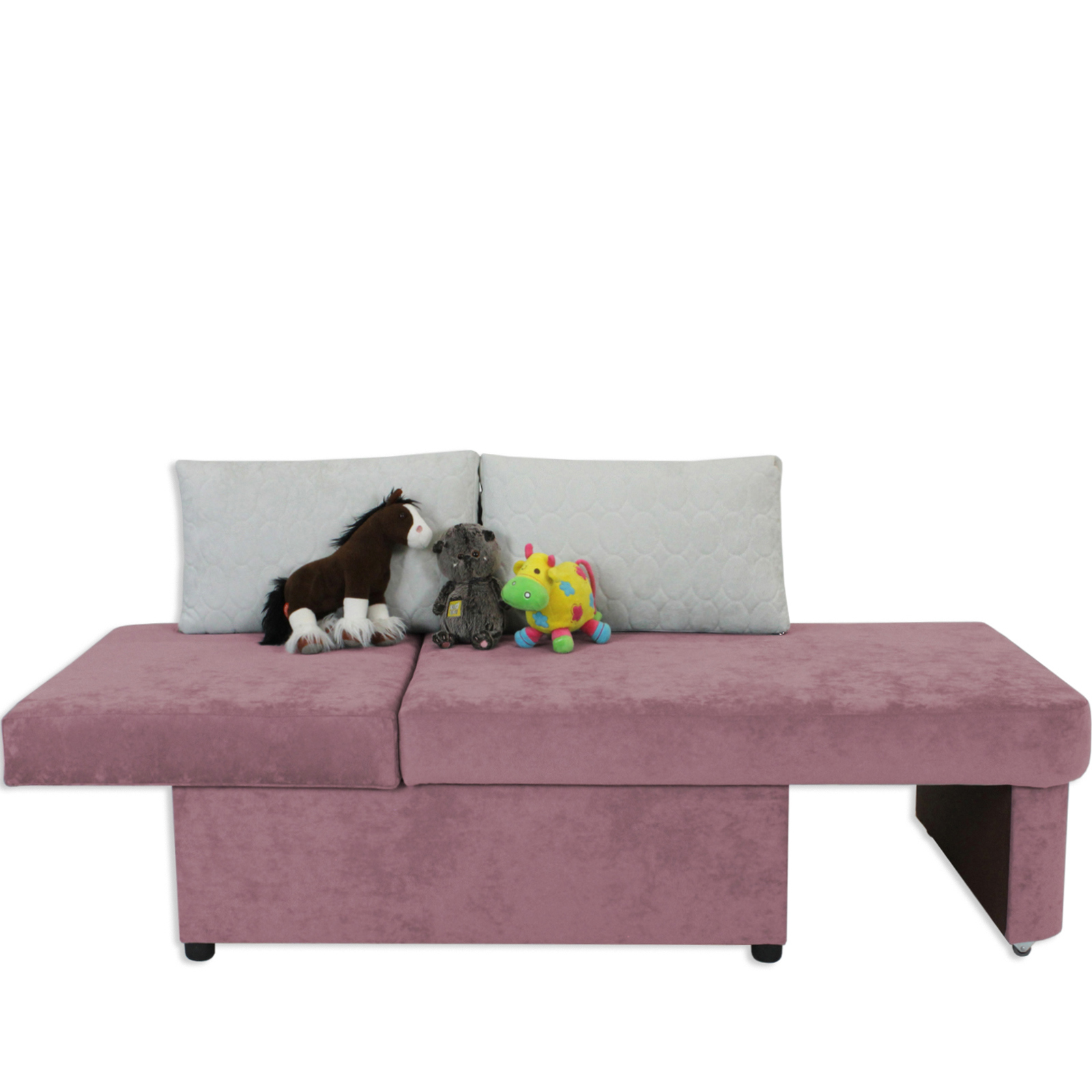 Изображение товара Детский диван Умка ГК Аквилон Бали 07 розовый для комнаты ребенка