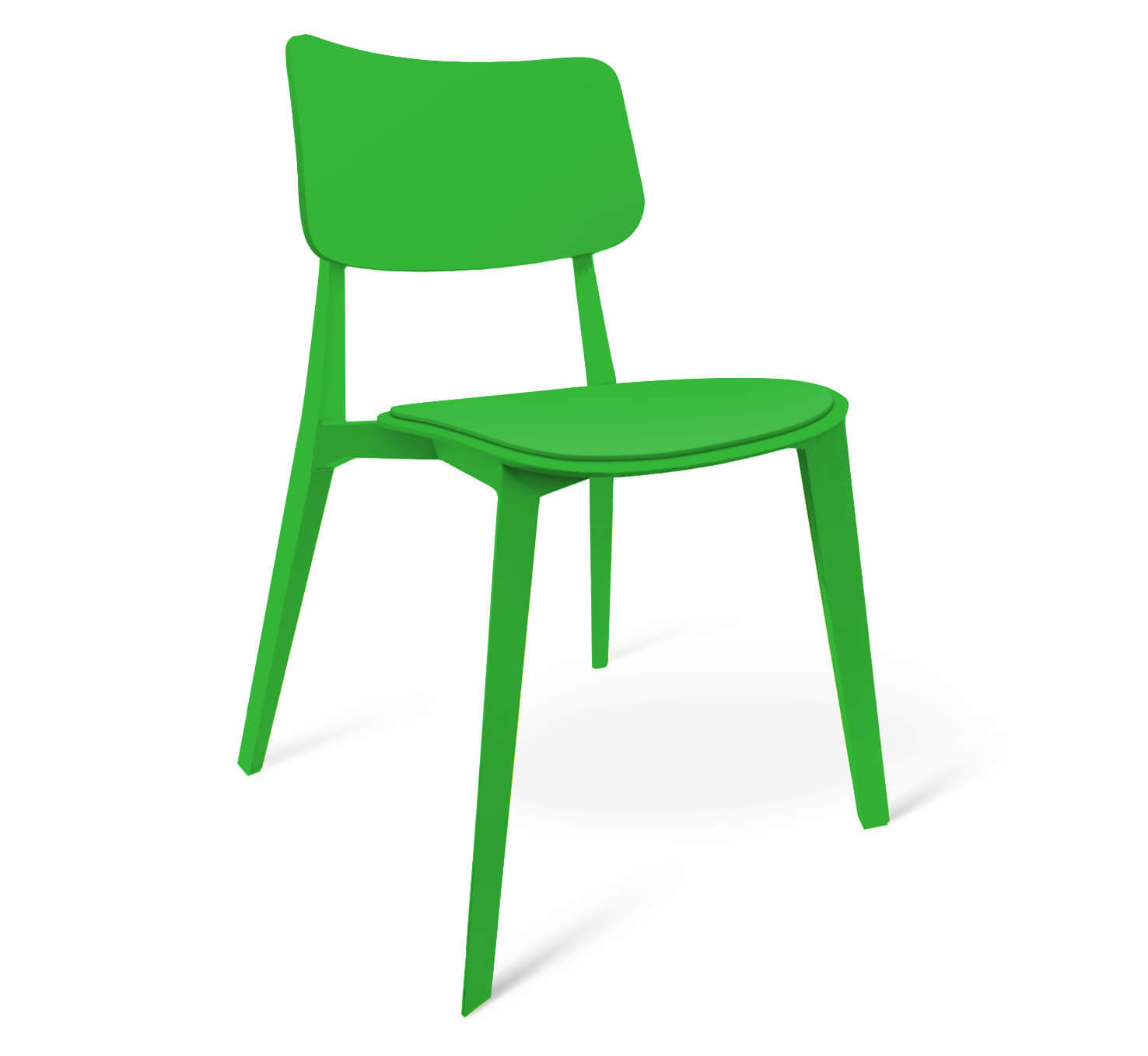 Изображение товара Стул Sheffilton 2249343203 из полипропилена зеленый современный дизайн