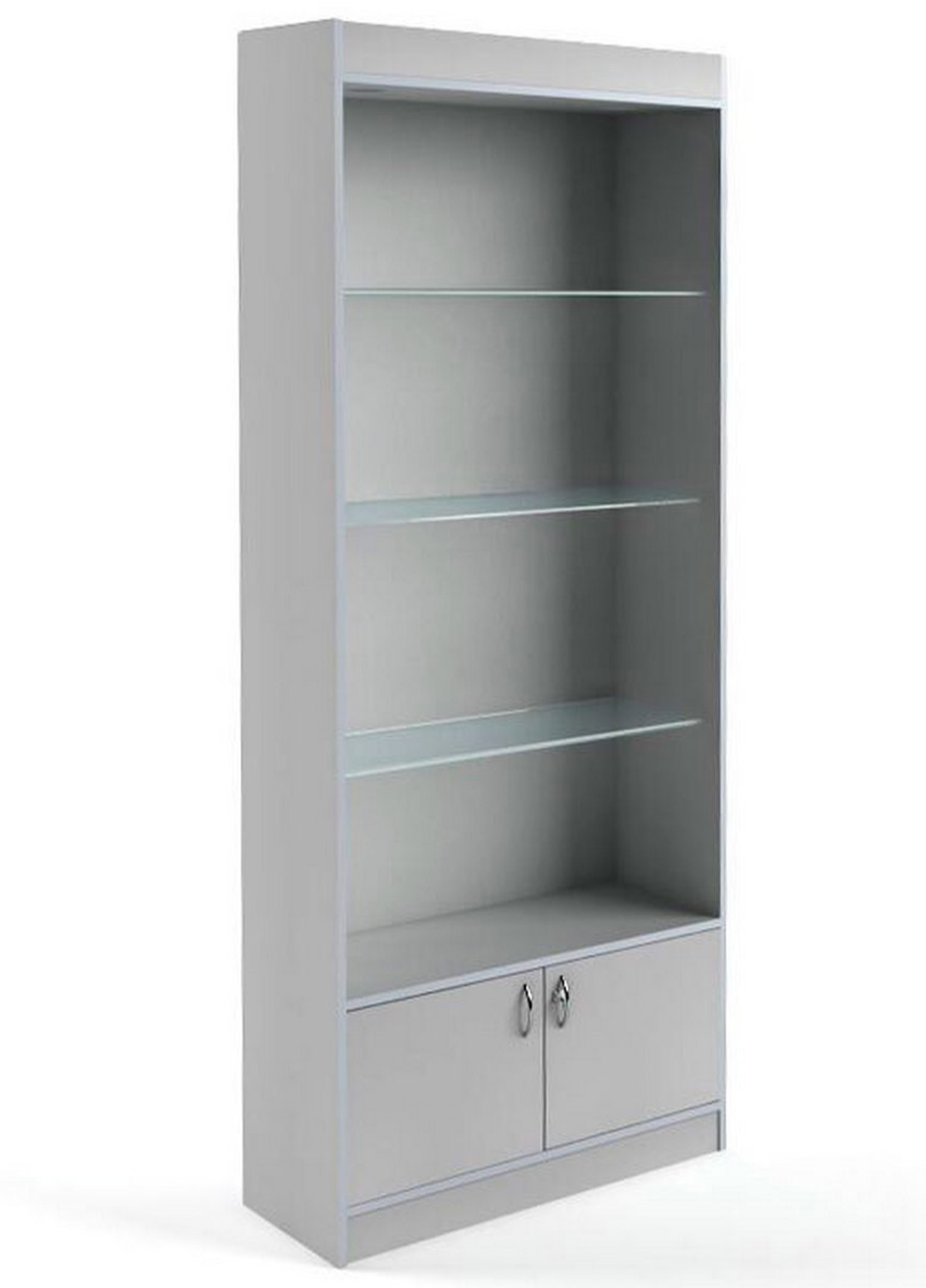 Изображение товара Шкаф-витрина Универсал 85x200 см с накопителем и полками