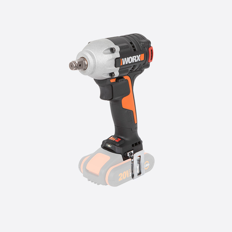 Изображение товара Гайковерт аккумуляторный Worx WX272.9 20 В, бесщеточный, 300 Нм без АКБ и ЗУ