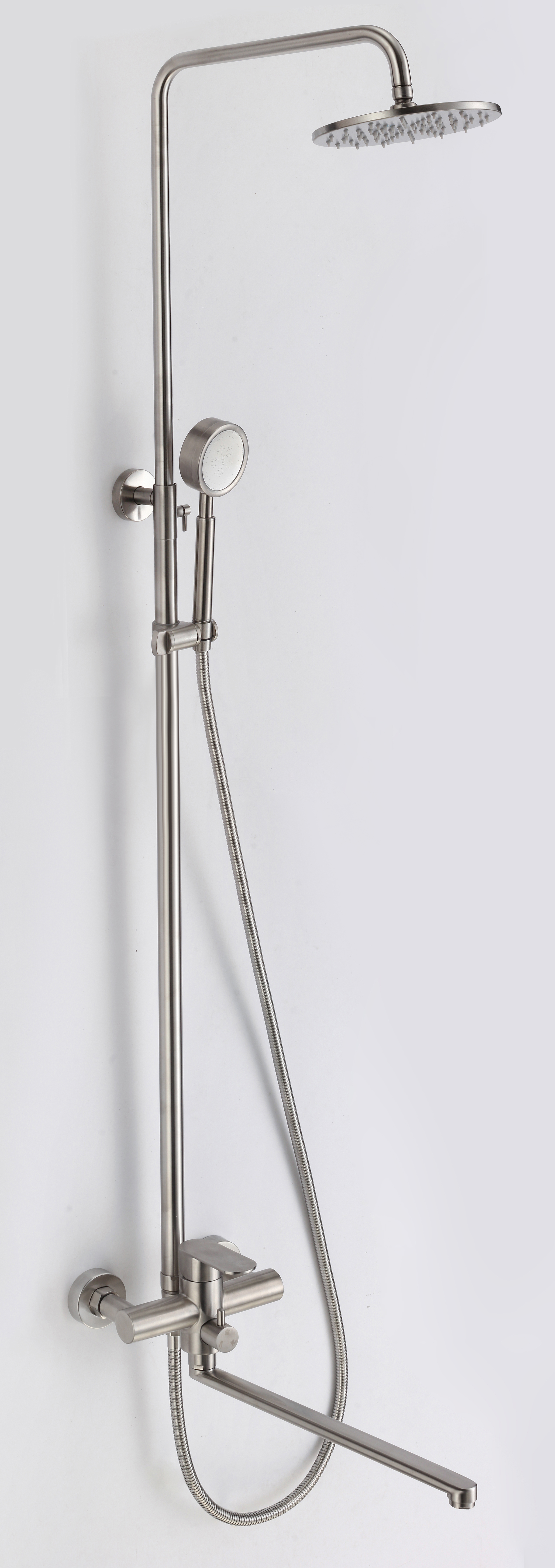 Изображение товара Душевая система D-Lin H10A23 1 режимная цвет сатин