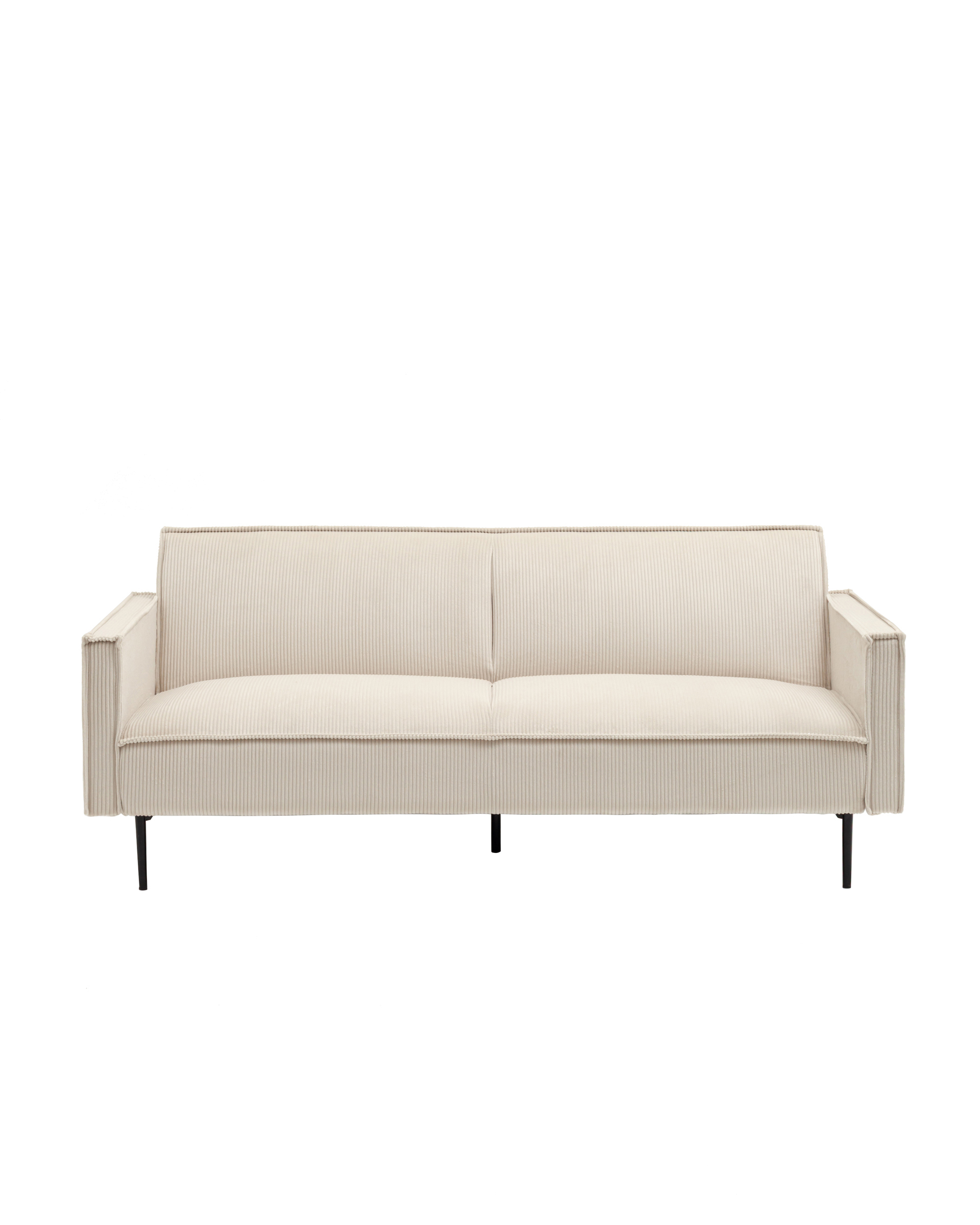 Изображение товара Современный диван Stool group Кассель 203x85x94 см велюр молочный