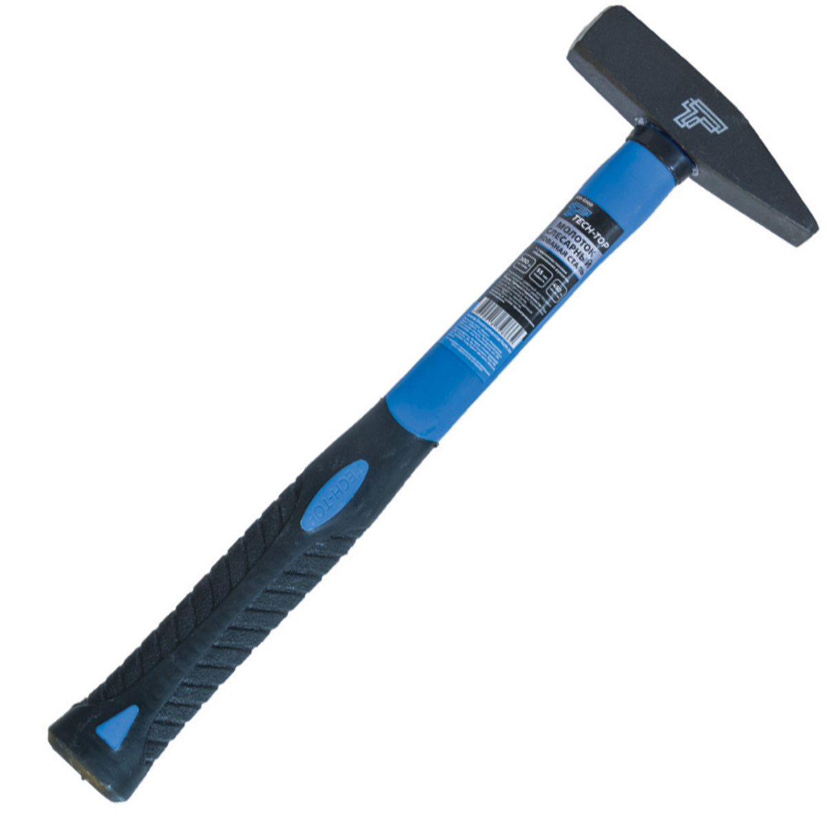 Изображение товара Молоток слесарный Tech-Top 120-0400 с фиберглассовой рукояткой 400 г