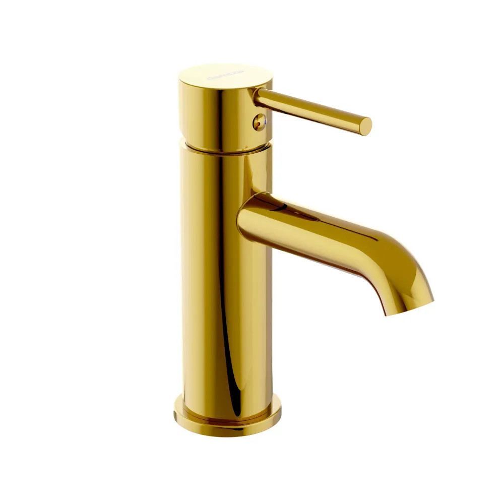 Изображение товара Смеситель для раковины Damixa Scandinavian Pure 360210600 цвет золото