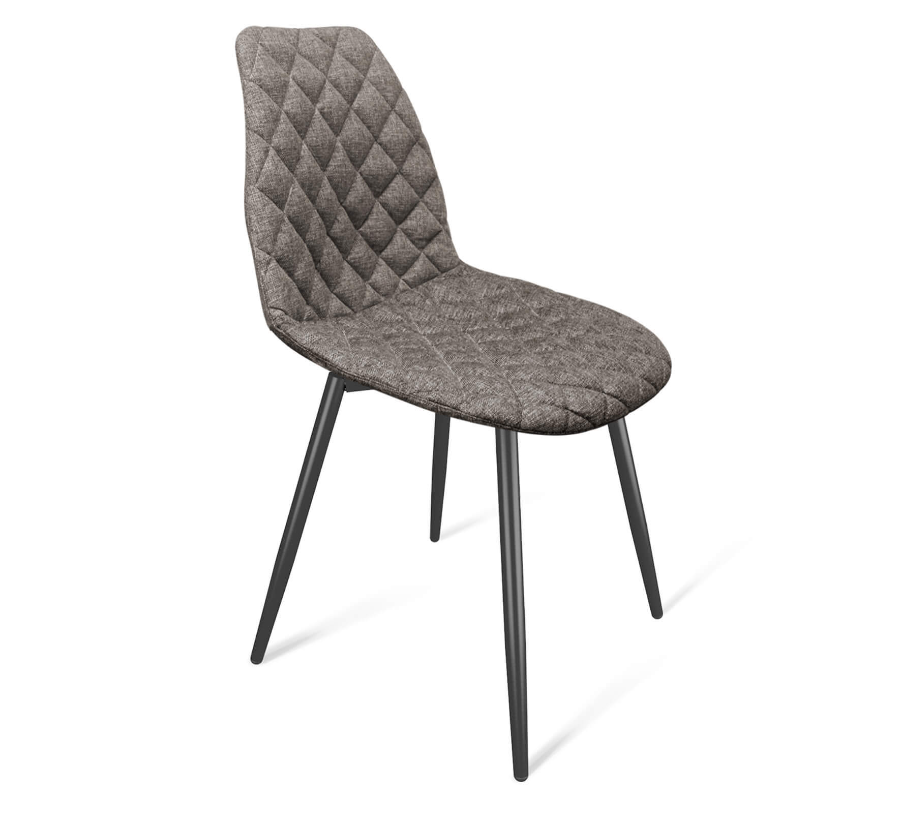 Изображение товара Стул Sheffilton 3108988304 с рогожкой цвет коричневый, современный дизайн