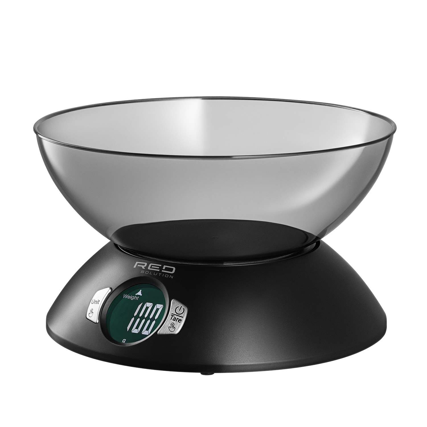 Изображение товара Кухонные электронные весы RED SOLUTION S734 до 5 кг с чашей и функциями точного взвешивания