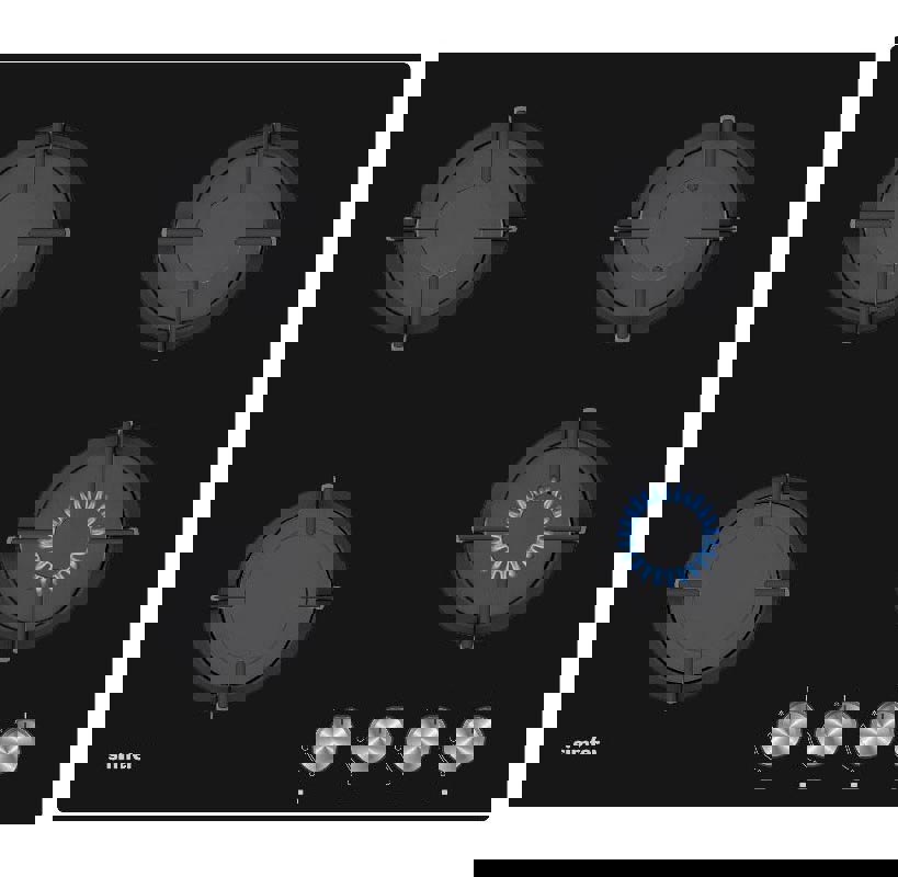 Изображение товара Газовая варочная панель Simfer H60N40B416 4 конфорки черный 60 см