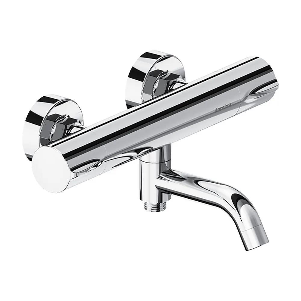 Изображение товара Смеситель для ванны Damixa Scandinavian pure 363000000_7214 однорычажный цвет хром Изображение товара Смеситель для ванны Damixa Scandinavian pure 363000000_7214 однорычажный цвет хром
