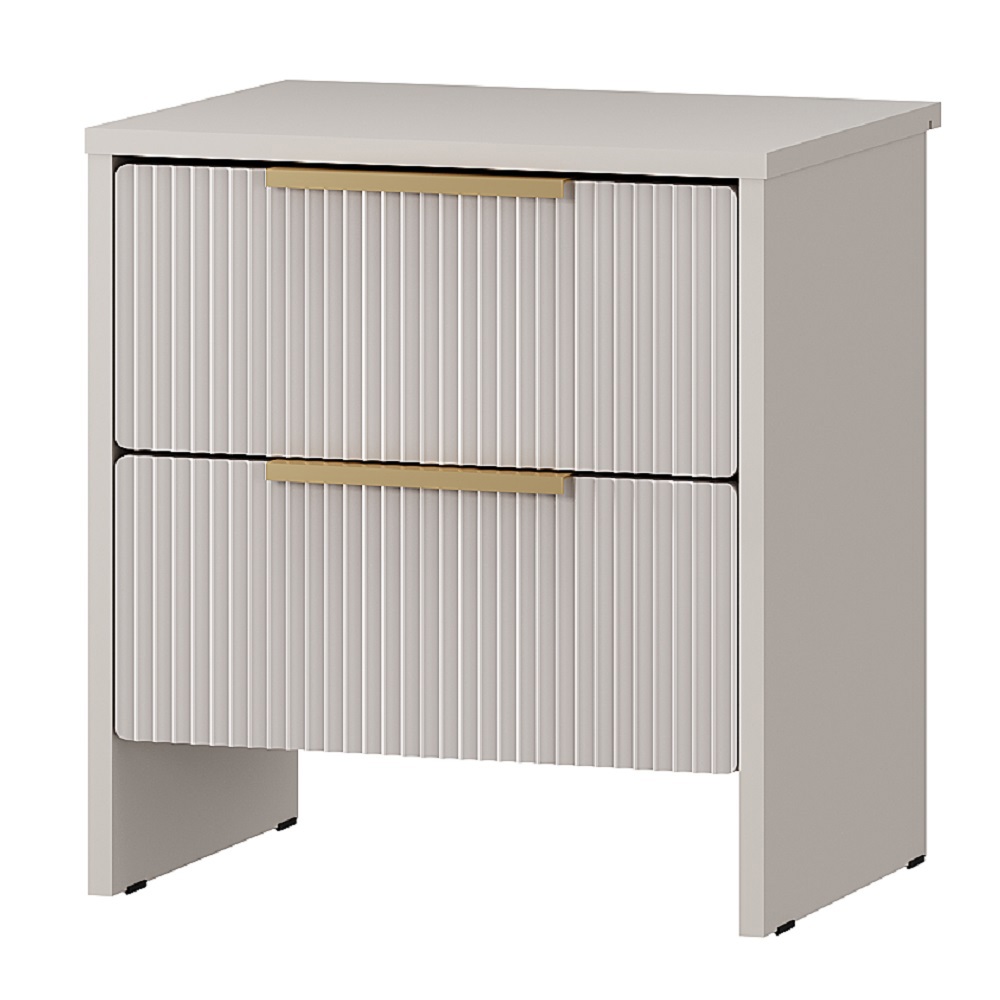 Изображение товара Тумба прикроватная Bts Пандора ТБ-12 45x48x35 см 2 ящика ЛДСП цвет кашемир