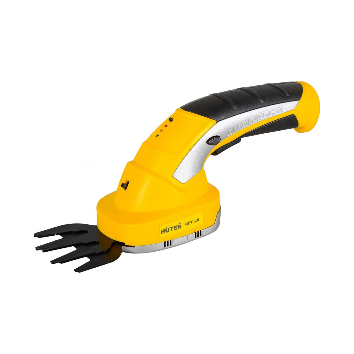 Изображение товара Аккумуляторные ножницы-кусторез Huter GET-3.6 для сада