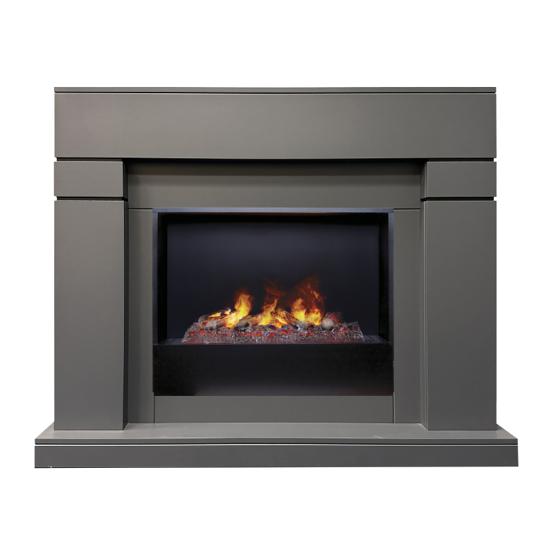 Изображение товара Каминокомплект Realflame Lindelse 26 GR-P718 с очагом Cronus (CSTS63) 250Вт