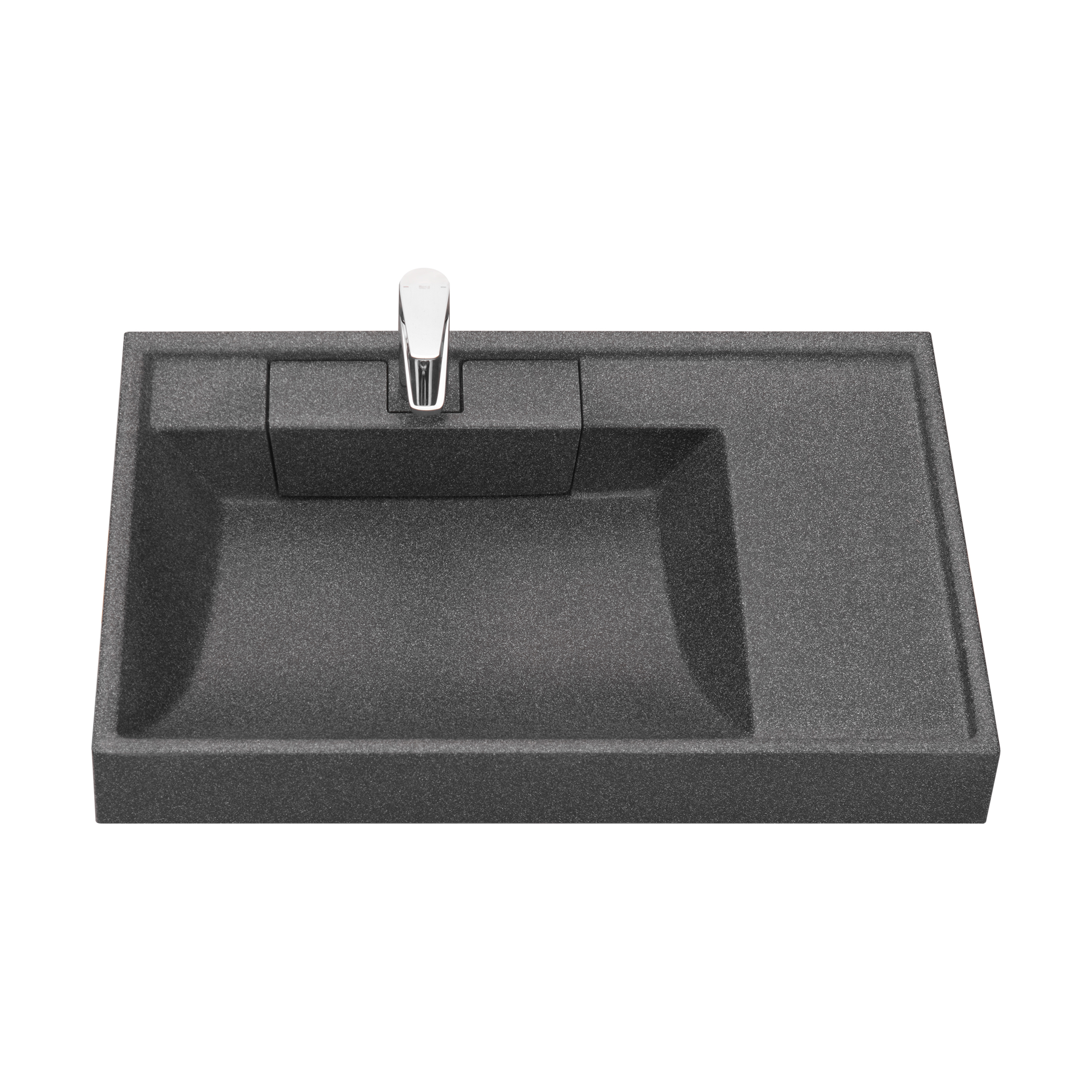 Изображение товара Раковина накладная Aquaton рейн СП-00054191 89см цвет черный