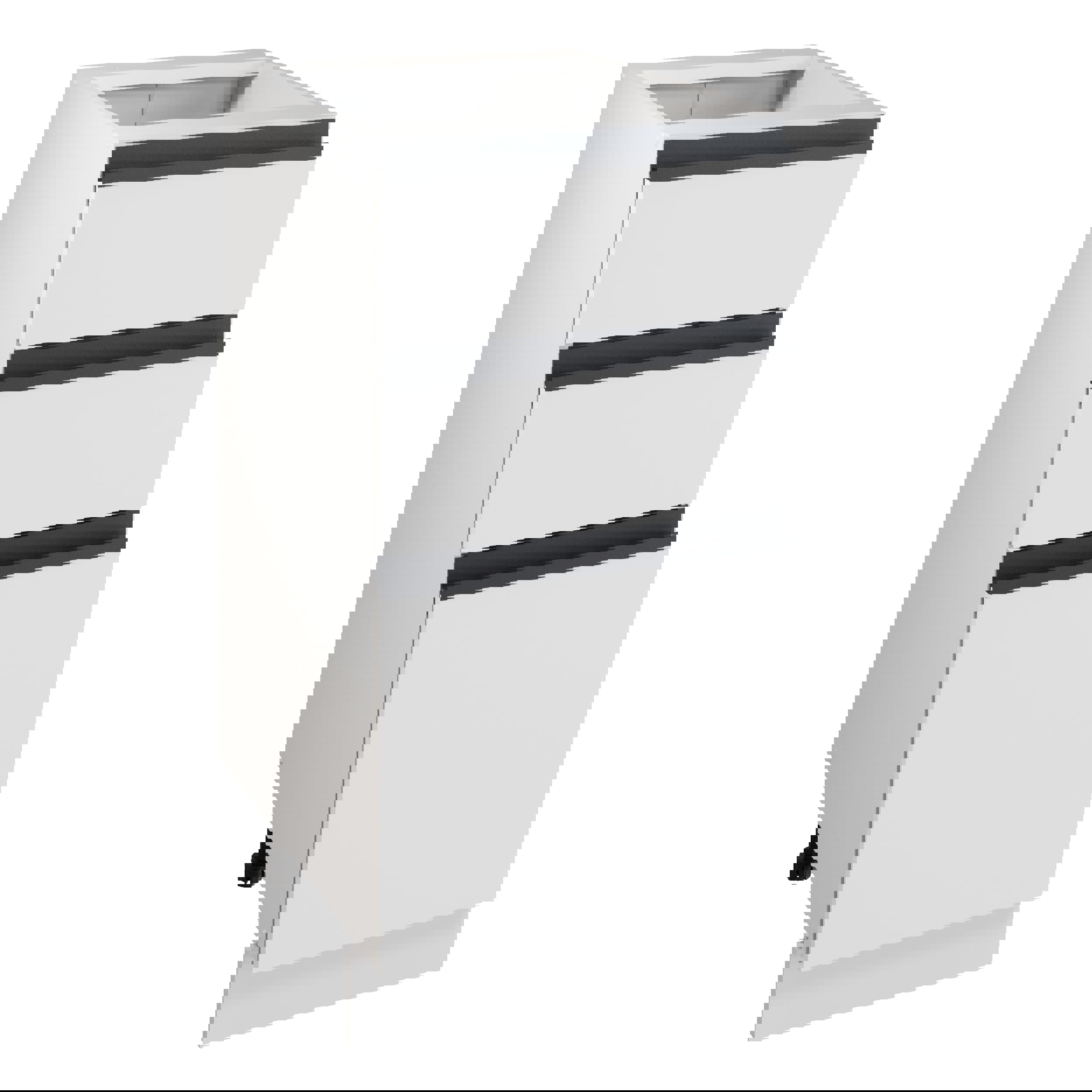 Изображение товара Шкаф - стол 40см с тремя ящиками Акцент Н400-3Я Белый/ Аляска