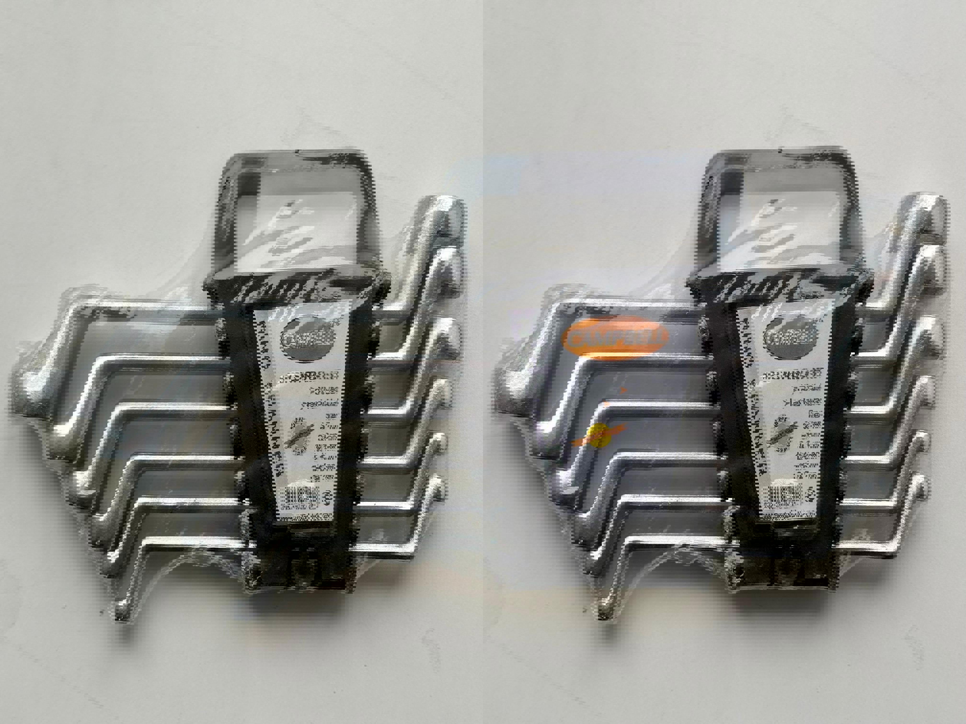 Изображение товара Набор ключей накидных двенадцатигранных Campbell 3032 6-17 мм 6 шт