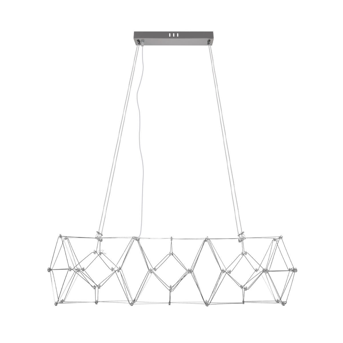 Изображение товара Подвесной светодиодный светильник Loft It Universe 10257-1320 теплый белый хром для натяжных потолк