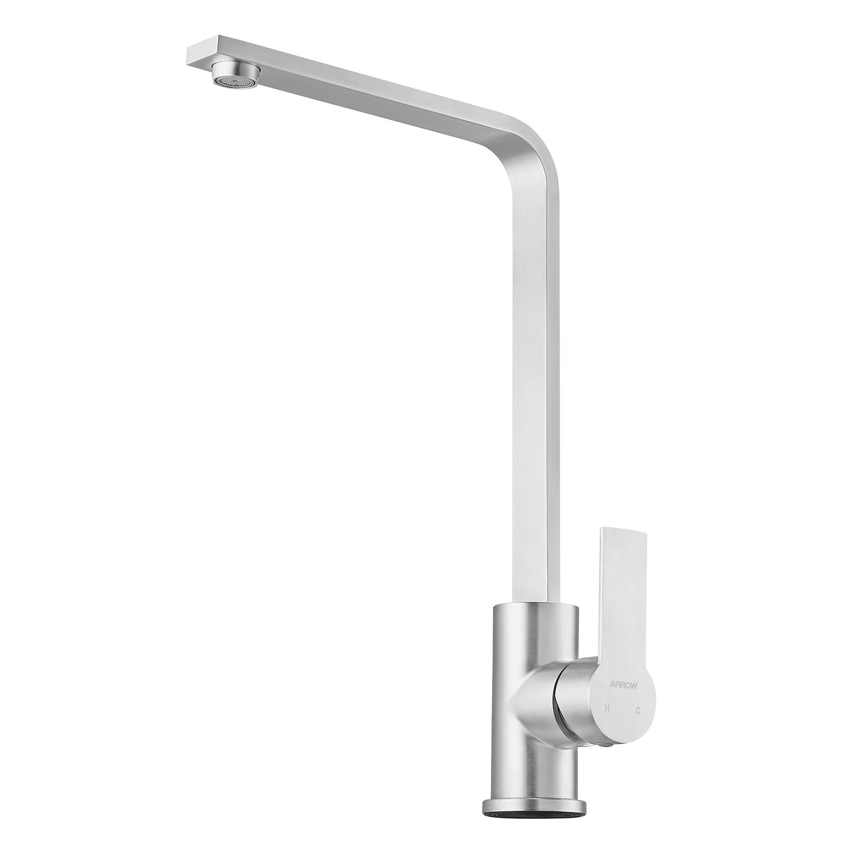 Изображение товара Смеситель для раковины Arrow AG4521SS однорычажный сталь глянцевый