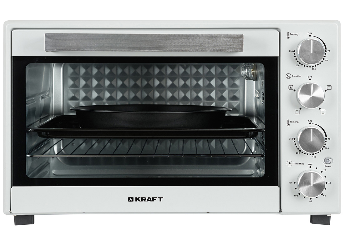 Изображение товара Электропечь 2000 Вт Kraft 657586 58x36x41 см цвет серый