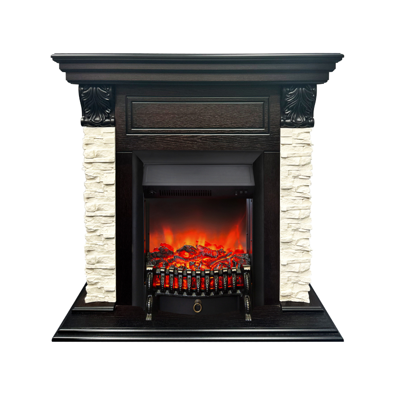 Изображение товара Каминокомплект Realflame Bilbao STD/EUG AO-215 с очагом Fobos Lux BL, 2000 Вт