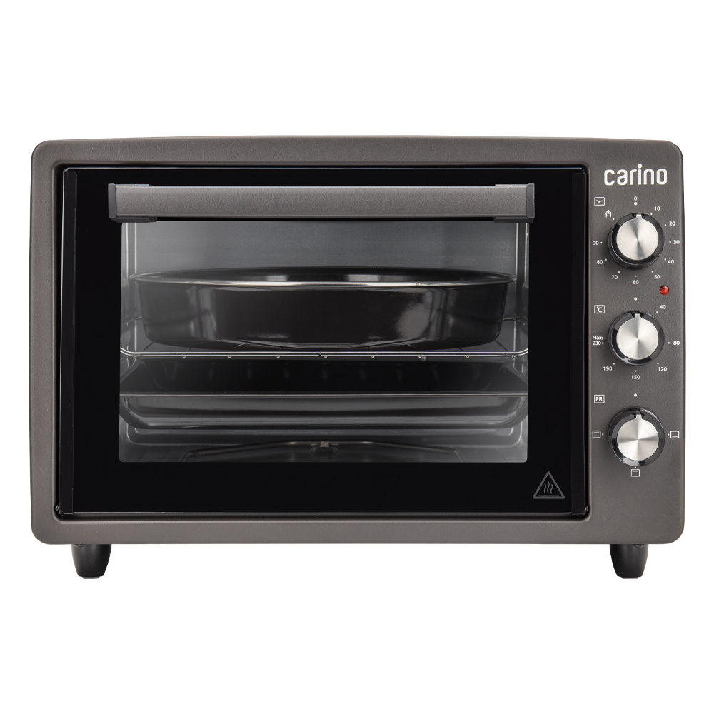 Изображение товара Электропечь CARINO M3426C 34 л антрацит 1300 Вт три режима функции таймер