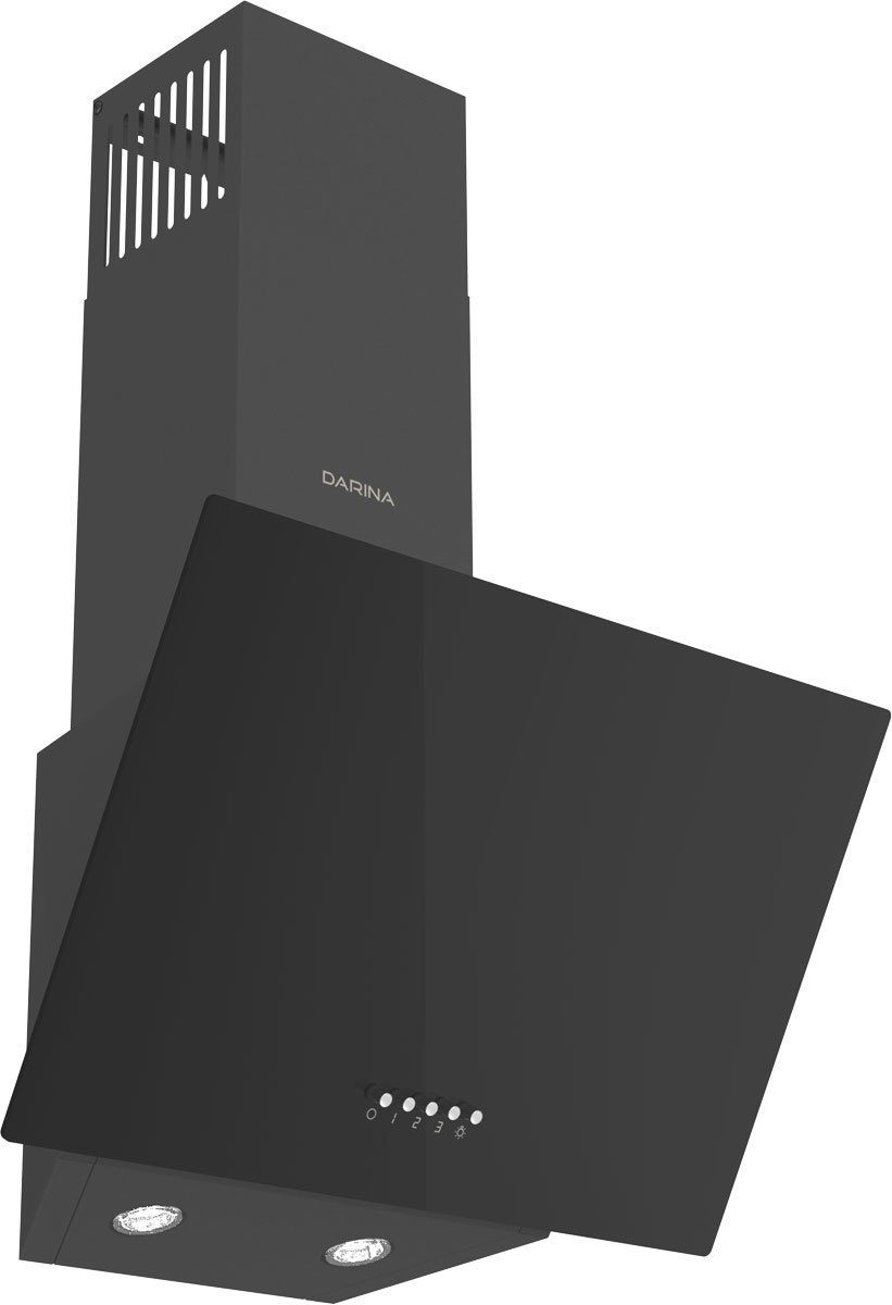 Изображение товара Вытяжка DARINA SLIDE G500B черная 49.5 см с LED освещением и тремя режимами