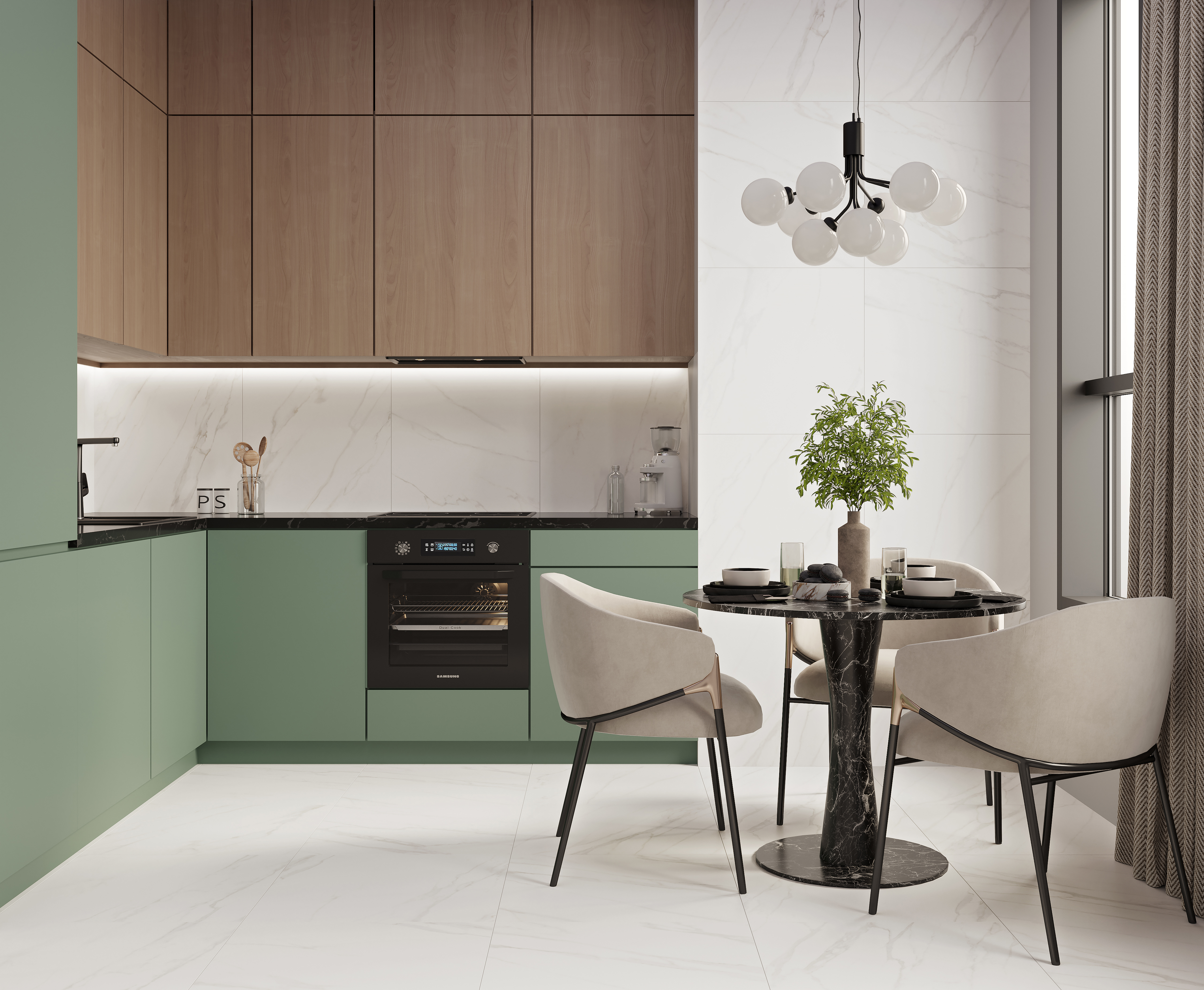 Изображение товара Керамогранит Laparet Neo blanco 60x60 см матовый 1.44 м2 Россия