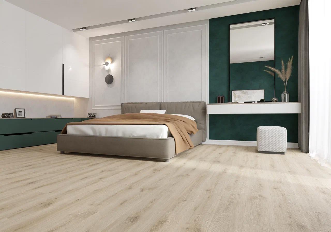 Изображение товара Ламинат класс 32 с системой AQUA OUT 8 мм 19 см дуб милано натуральный