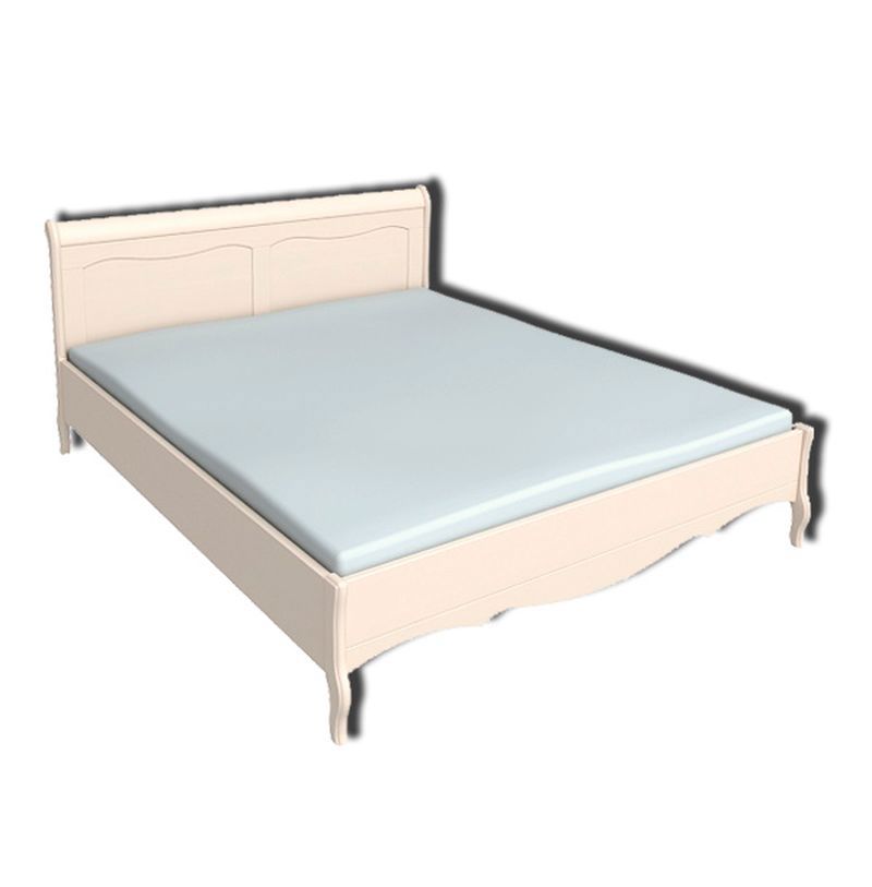 Изображение товара Кровать Лебо из массива сосны 180х200 см бежевый Прованс