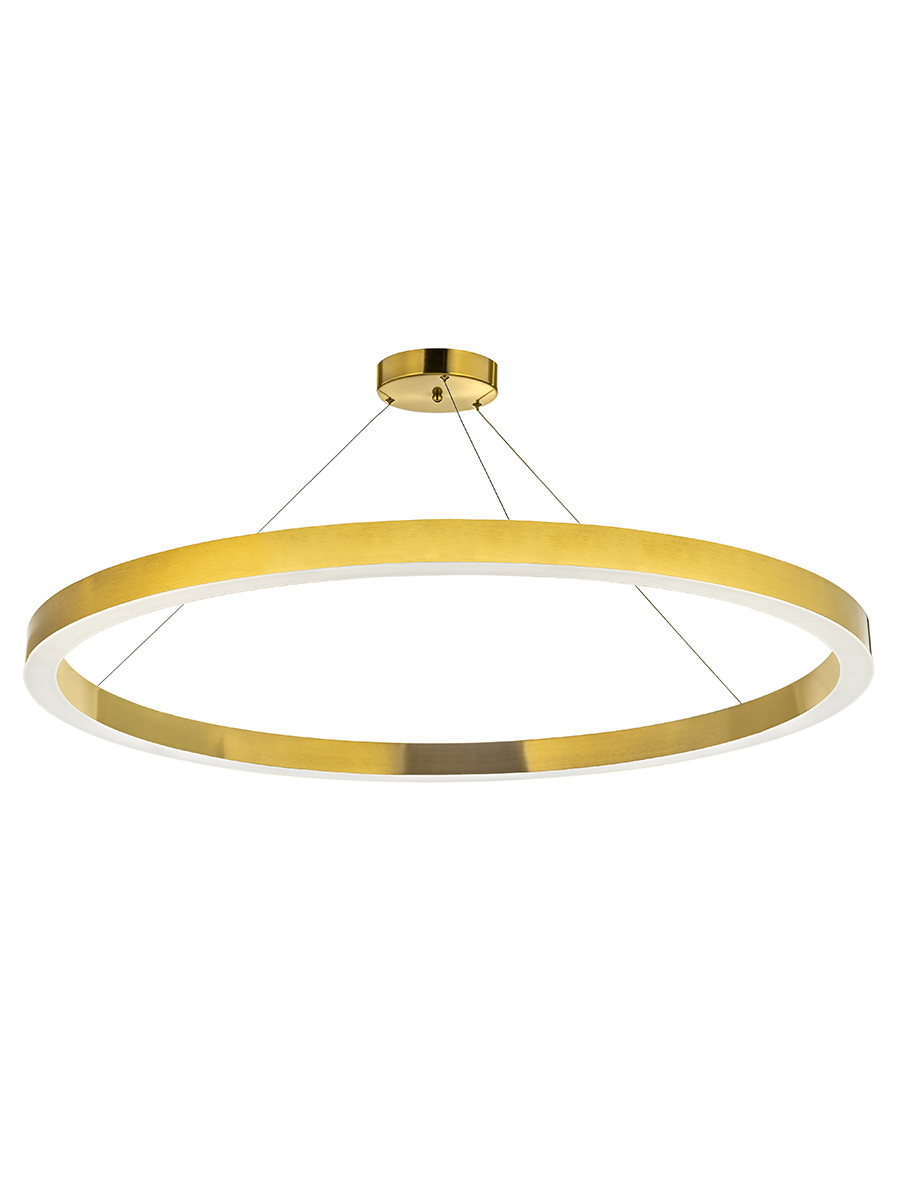 Изображение товара Люстра подвесная светодиодная Lightona 1006r 50 м² нейтральный белый свет цвет латунь