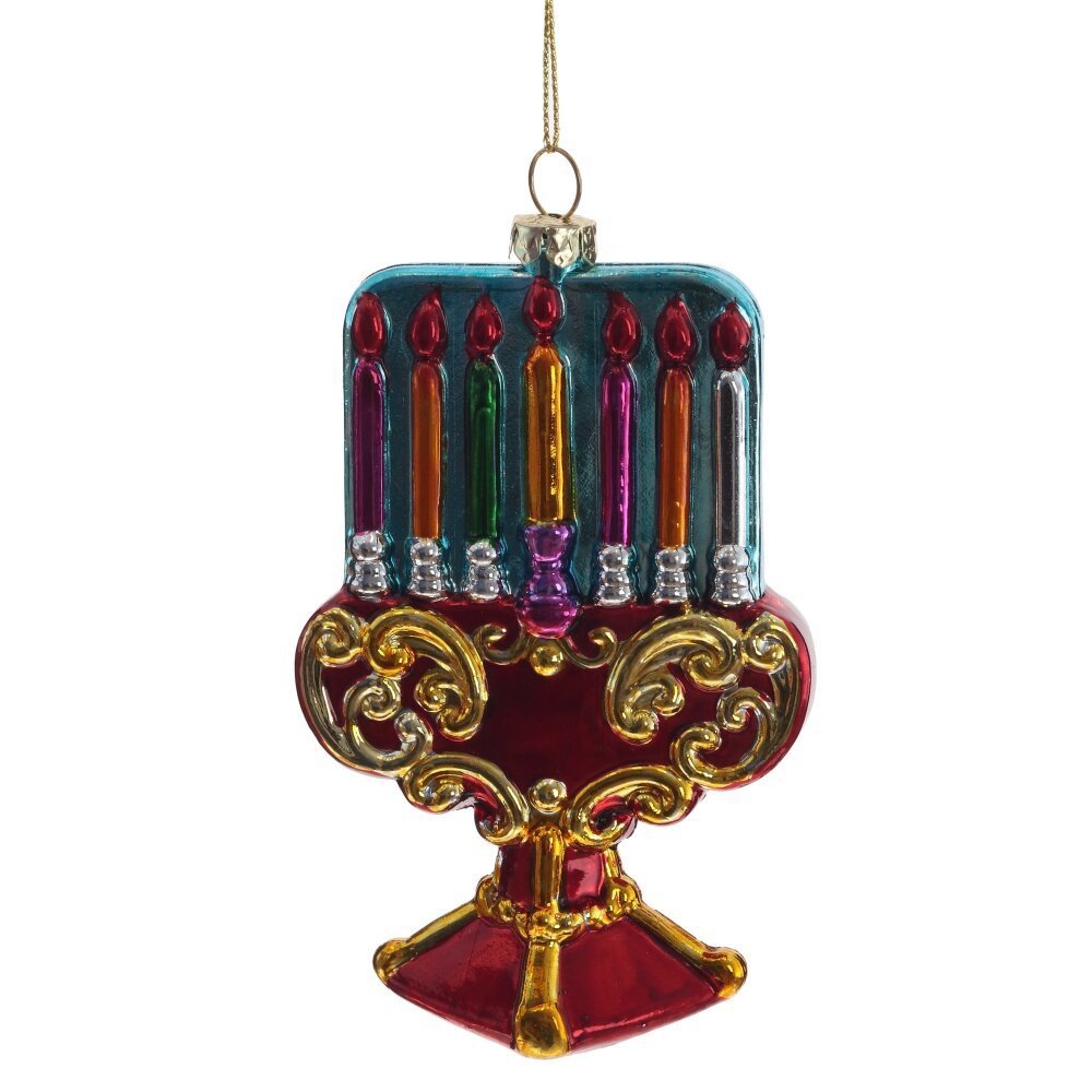 Изображение товара Елочная игрушка 808969 14 см x 3.5 см разноцветный