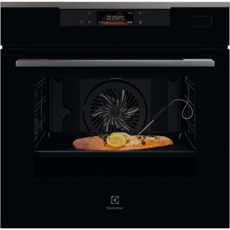 Изображение товара Встраиваемый духовой шкаф Electrolux Kobbs39H 59.50x59.40x56.70 см цвет черный