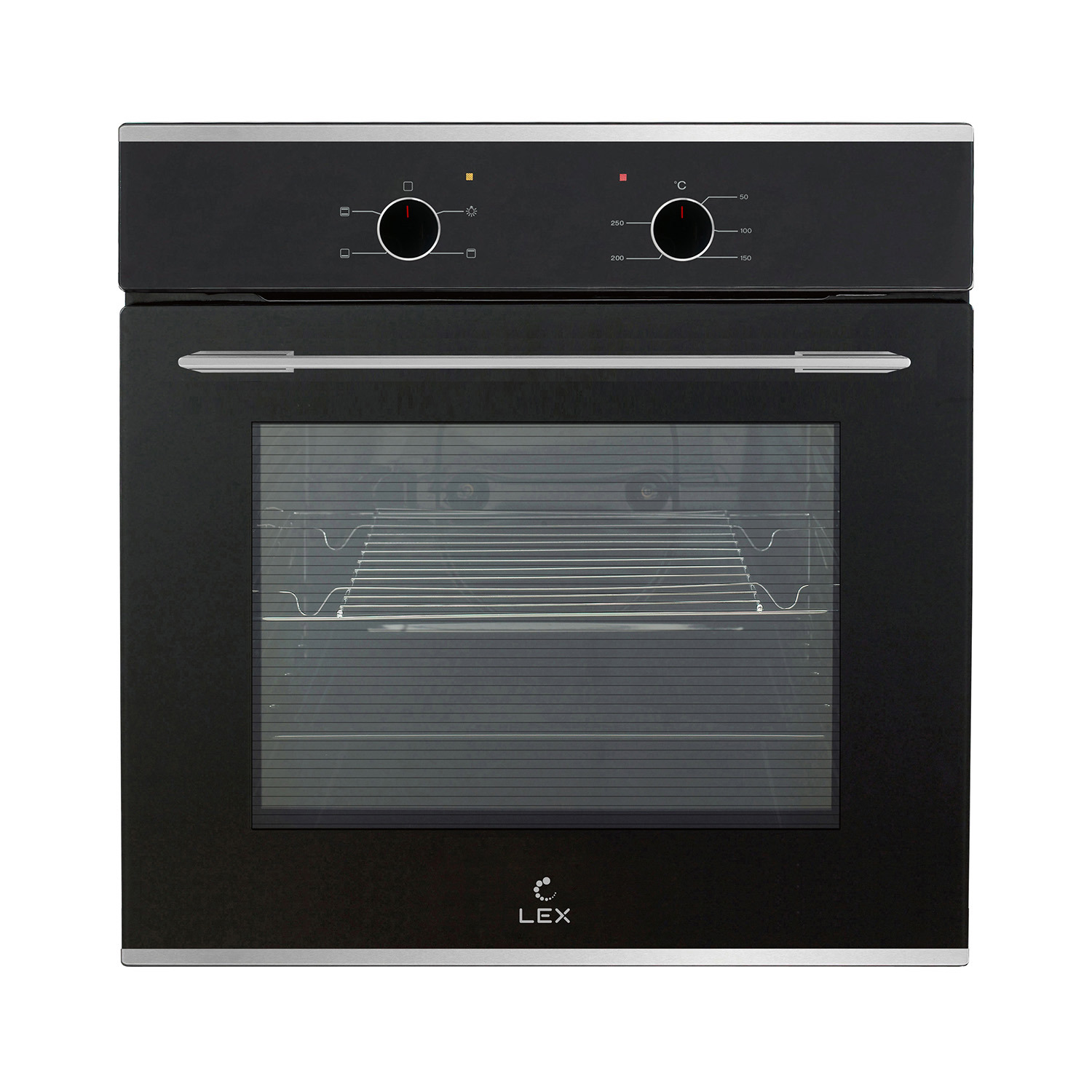 Изображение товара Встраиваемый электрический духовой шкаф Lex EDM 045 BL 60x53x53 см черный