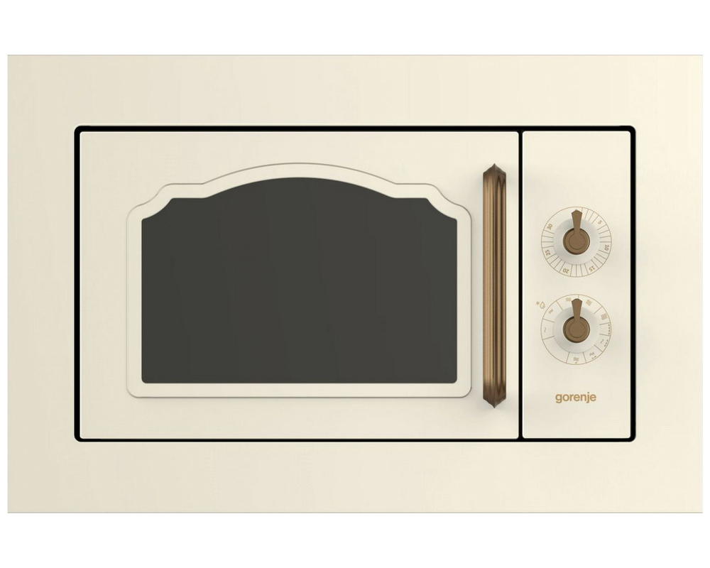 Изображение товара Встраиваемая микроволновая печь Gorenje BM 235 CLI 23 л слоновая кость с грилем