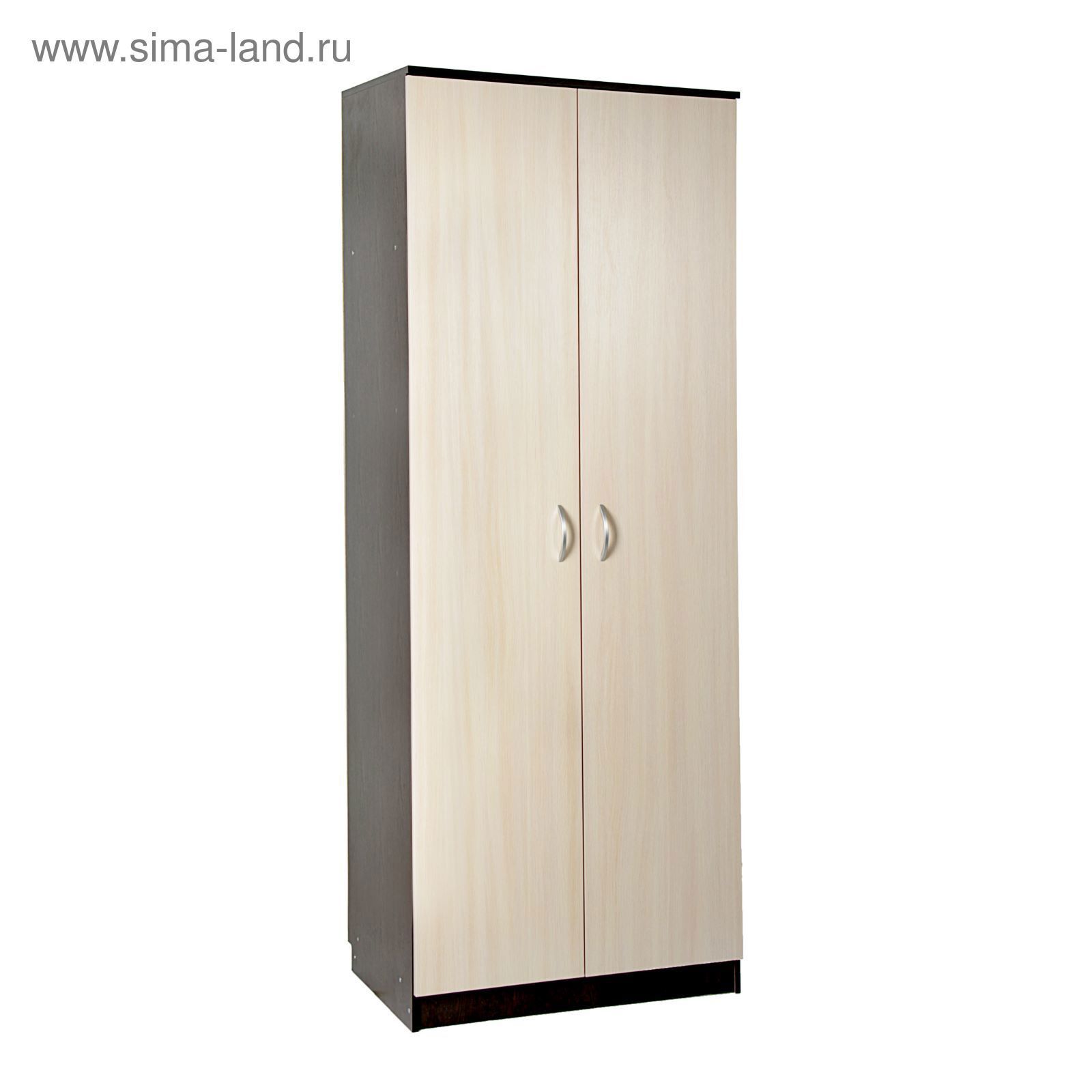 Изображение товара Шкаф распашной Клик мебель 81x210x50 см ЛДСП цвет венге темный/светлый